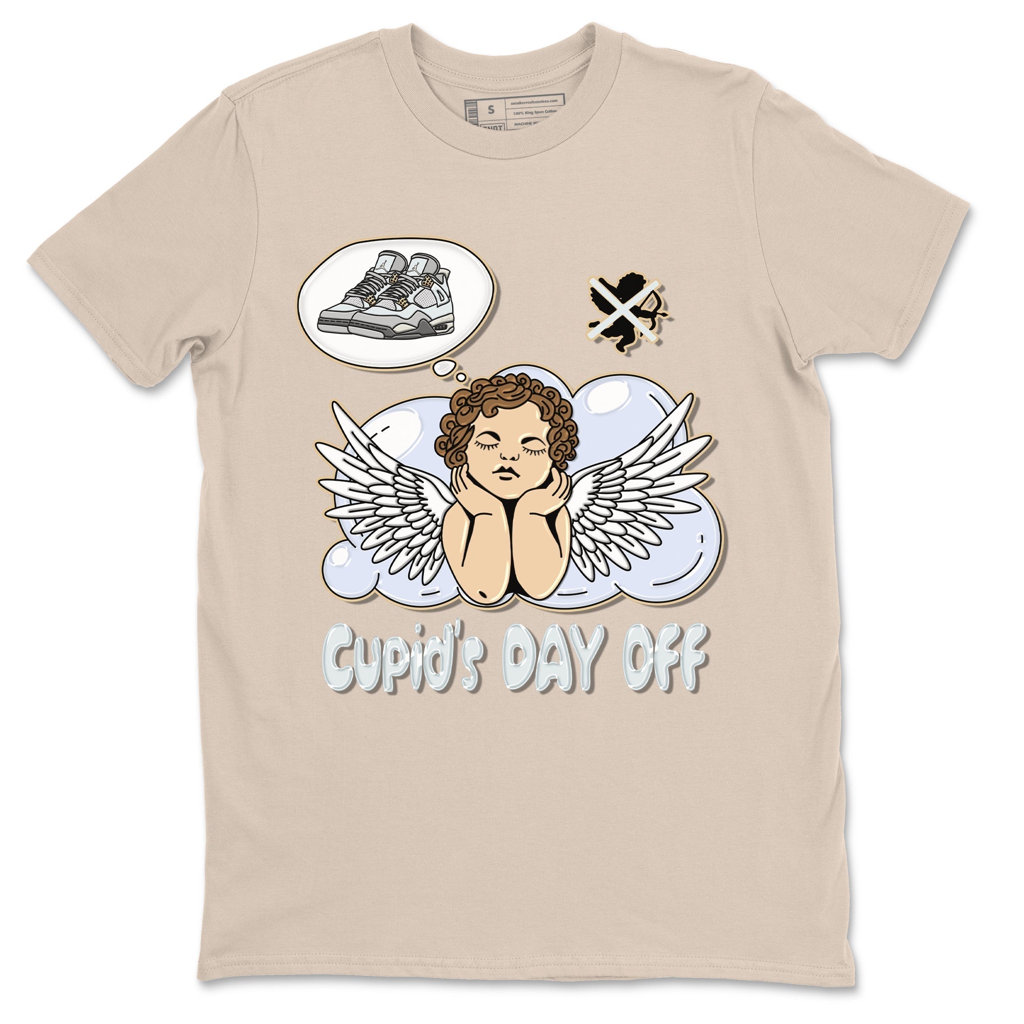 Cupids Day Off Unisex Tops - Air Jordan 4 Craft