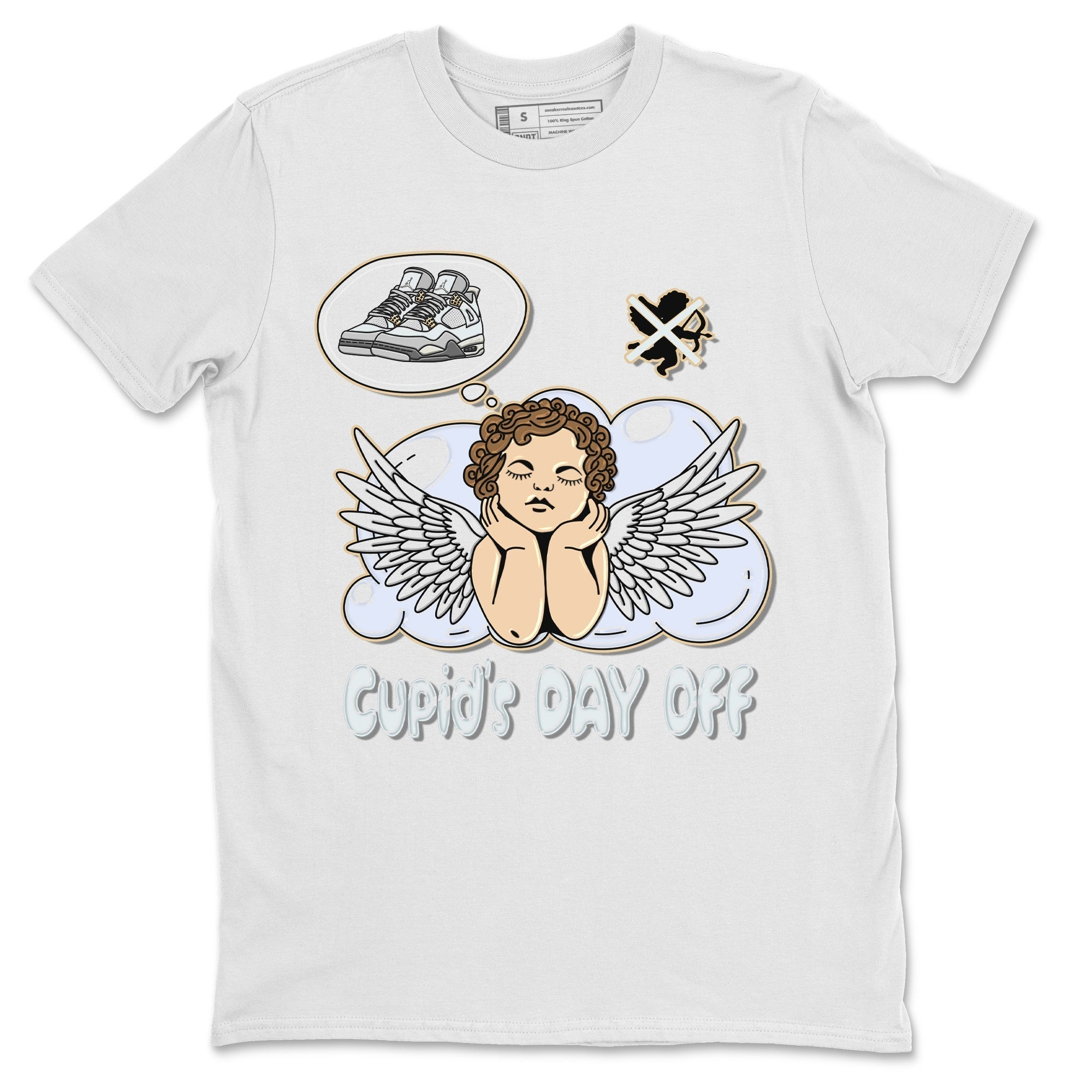 Cupids Day Off Unisex Tops - Air Jordan 4 Craft