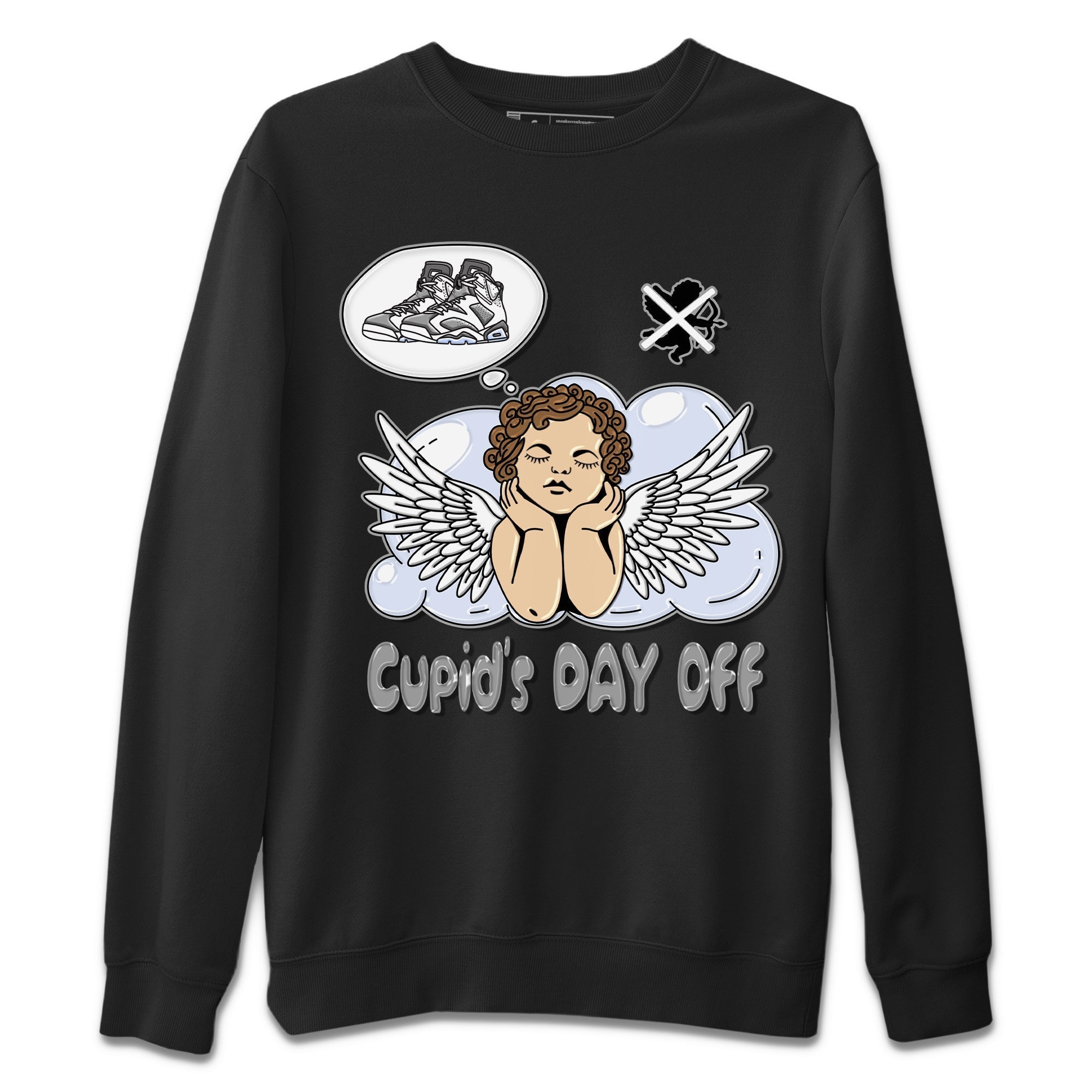 Cupids Day Off Unisex Tops - Air Jordan 6 Cool Grey