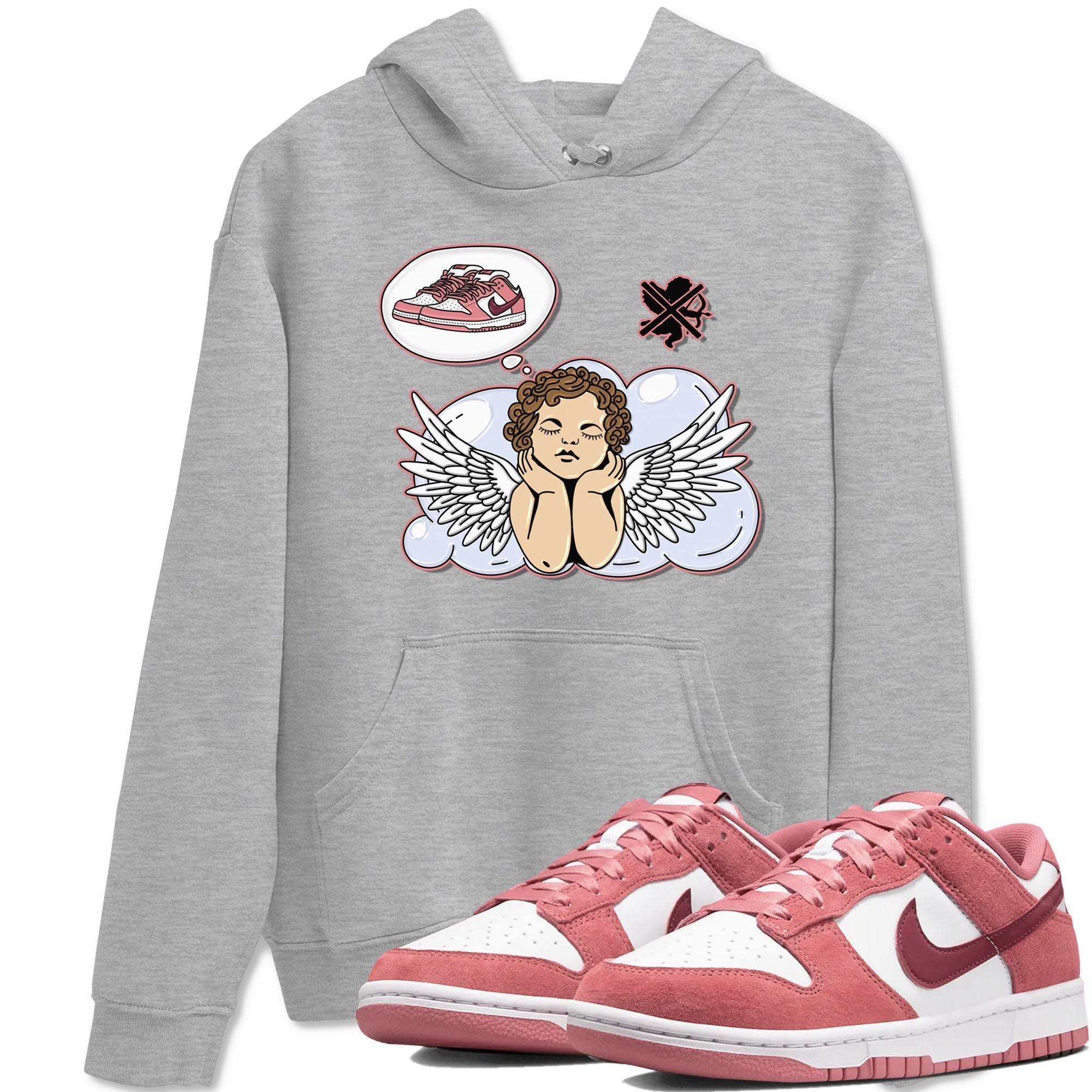 Cupids Day Off snkmatch Tees - Dunk Valentines Day 2024