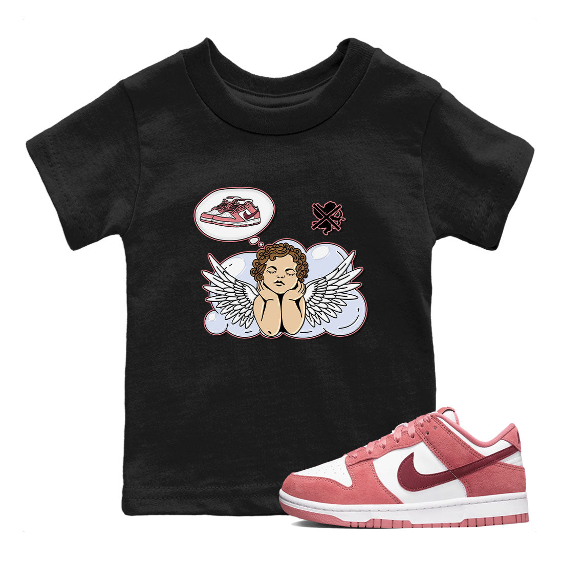 Cupids Day Off snkmatch Tees Kids - Dunk Valentines Day 2024