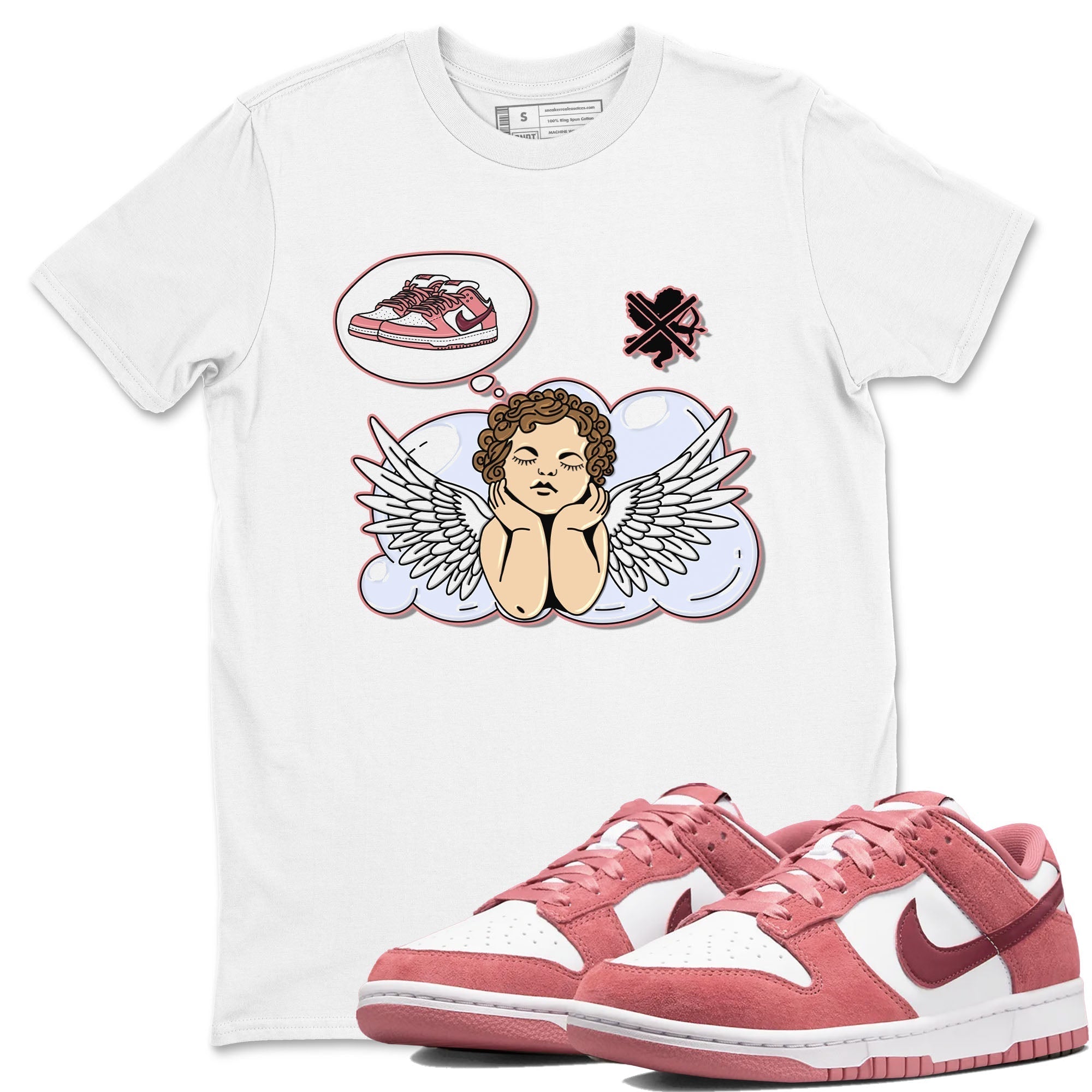 Cupids Day Off snkmatch Tees - Dunk Valentines Day 2024