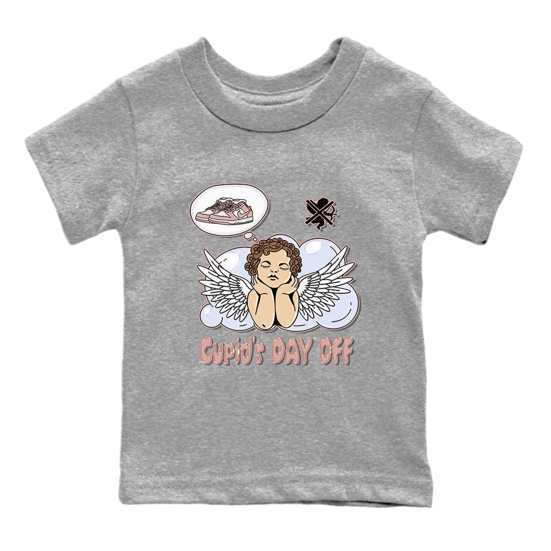 Cupids Day Off snkmatch Tee Kids - Dunk Rose Whisper