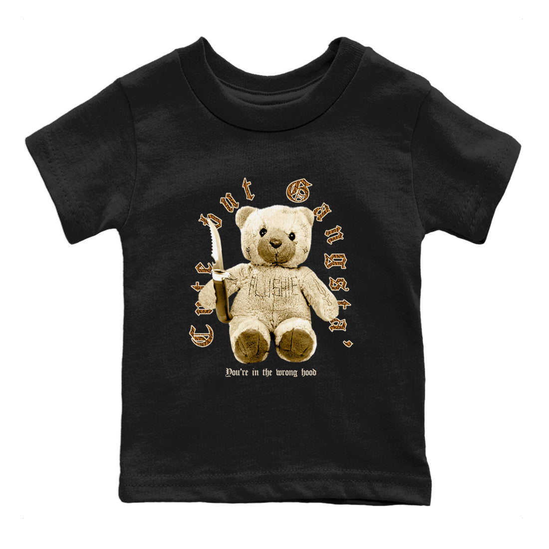 Cute Gangsta Kids Tops - Air Jordan 3 Palomino
