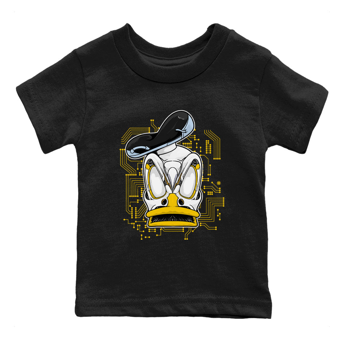 Cyber Duck snkmatch Tees Kids - Air Jordan 6 Yellow Ochre