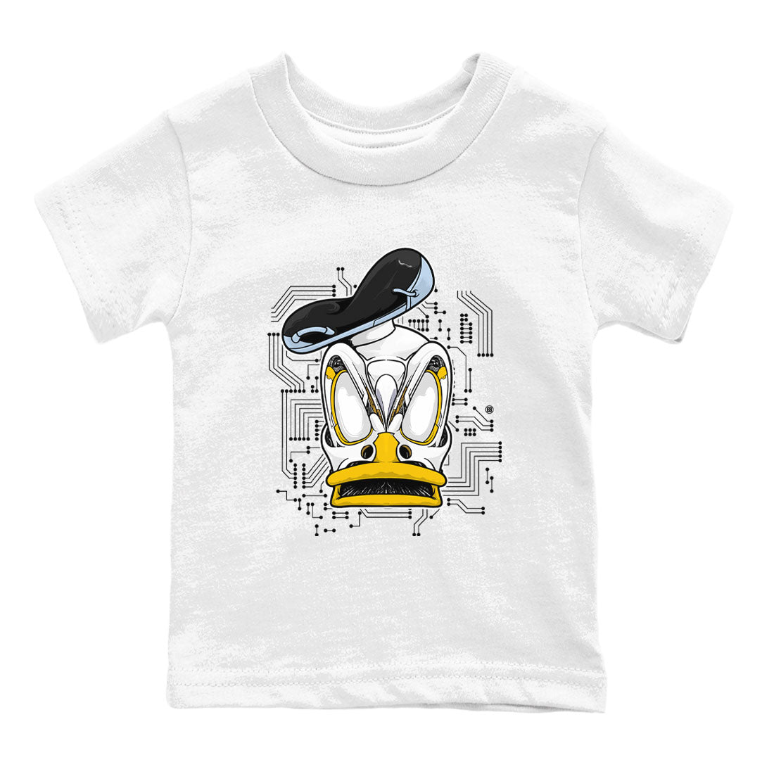 Cyber Duck snkmatch Tees Kids - Air Jordan 6 Yellow Ochre