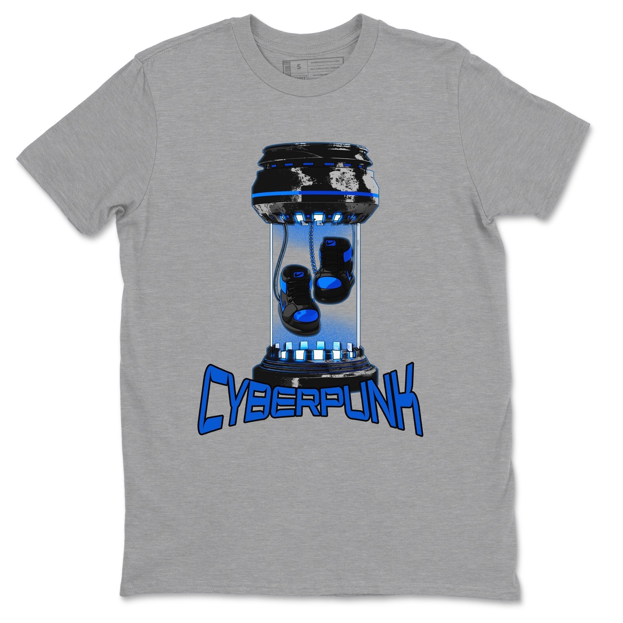 Cyberpunk snkmatch Tee - Air Jordan 1 Royal Reimagined