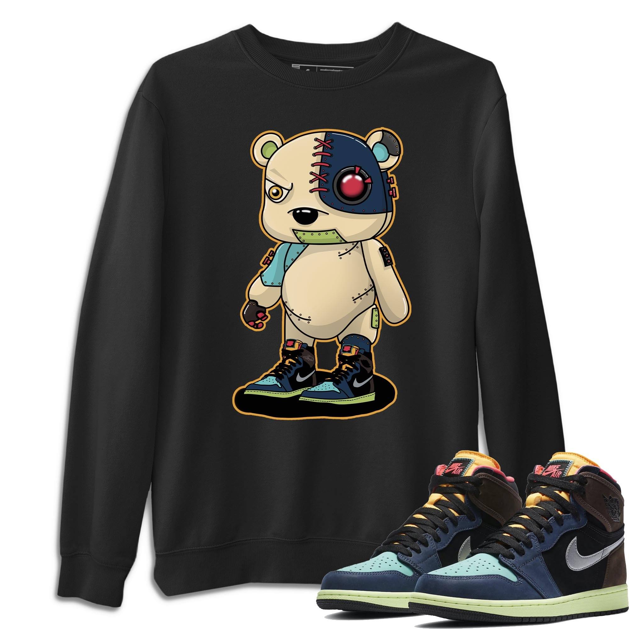 Cyborg Bear Unisex Tops - Air Jordan 1 Bio Hack