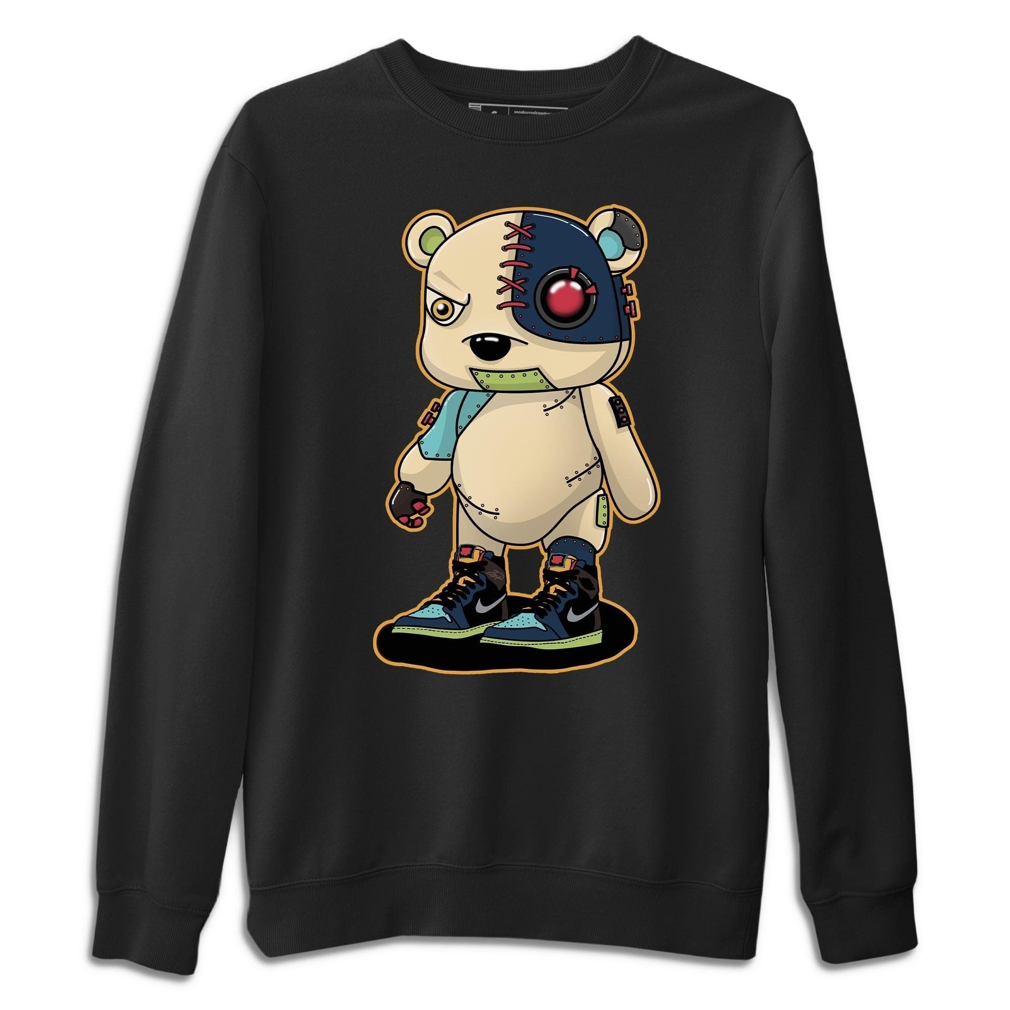 Cyborg Bear Unisex Tops - Air Jordan 1 Bio Hack