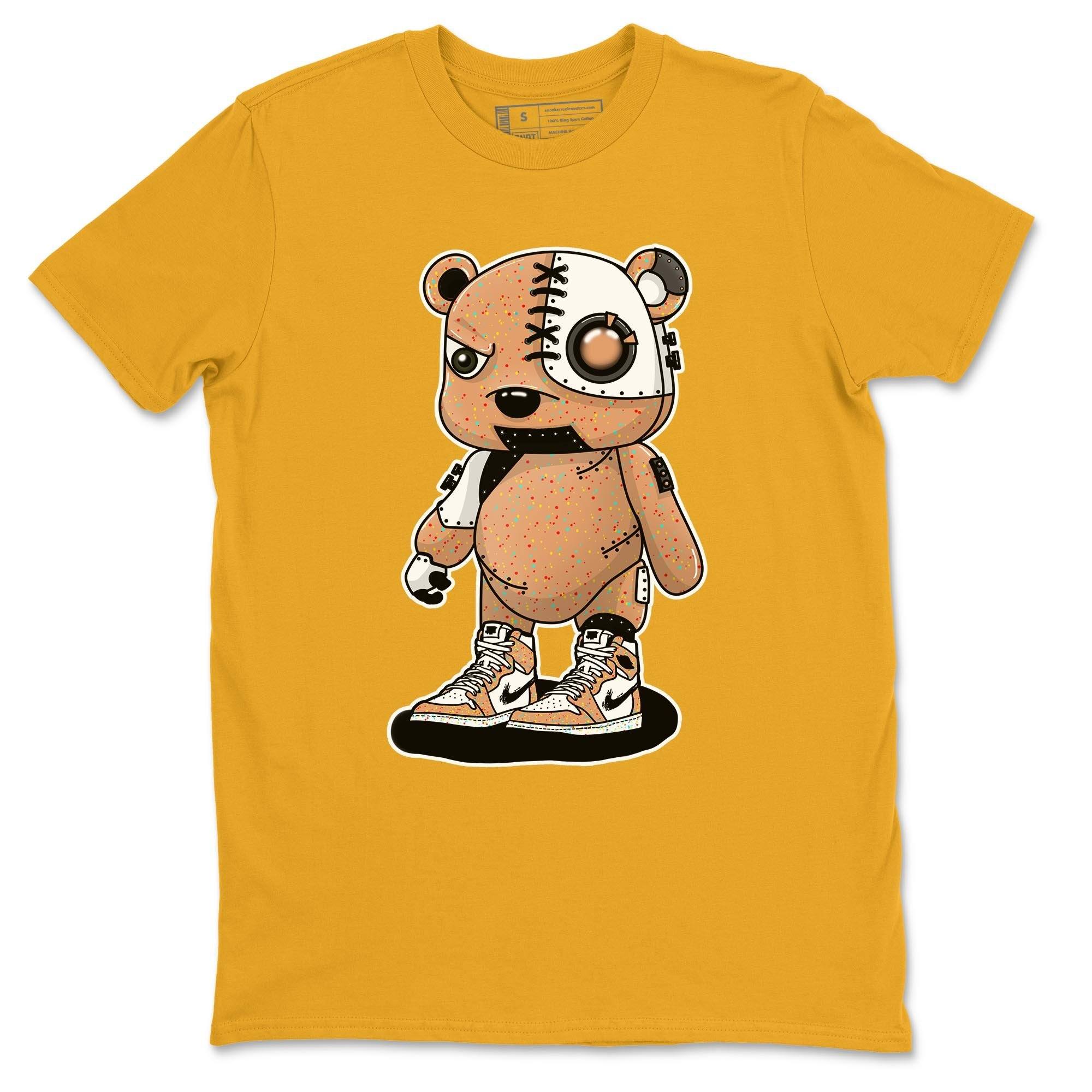 Cyborg Bear Unisex Tops - Air Jordan 1 Brushstroke