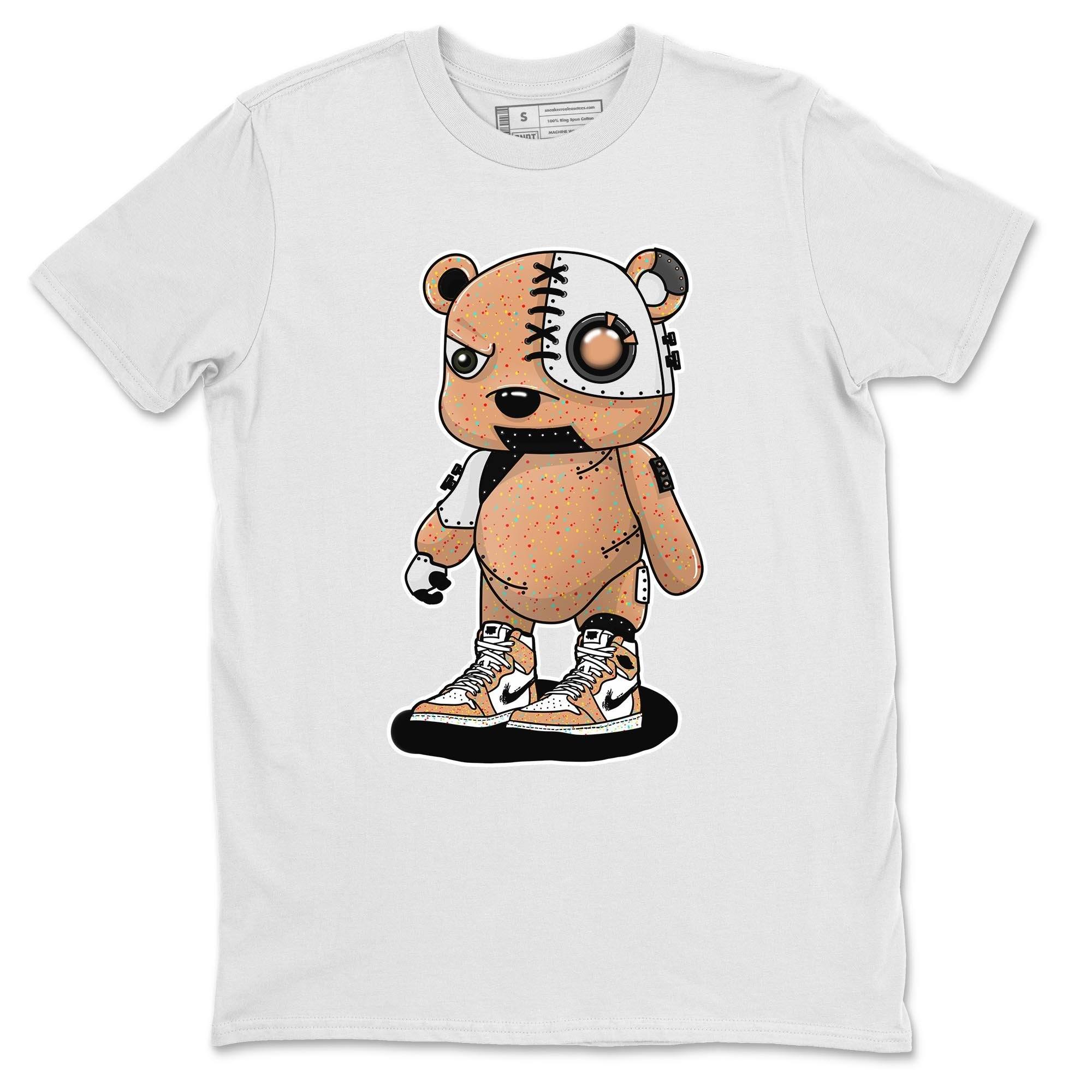 Cyborg Bear Unisex Tops - Air Jordan 1 Brushstroke