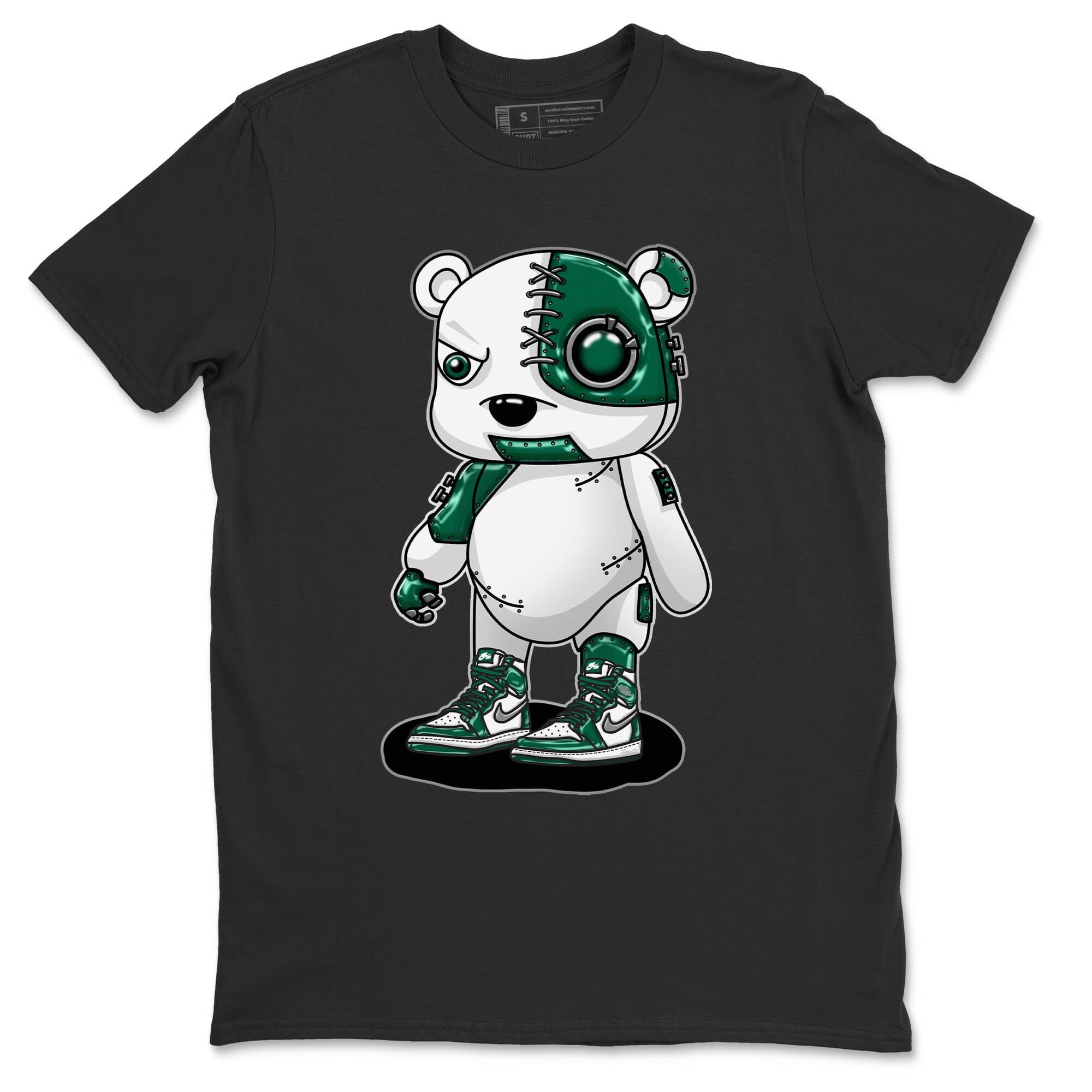 Cyborg Bear Unisex Tops - Air Jordan 1 Gorge Green