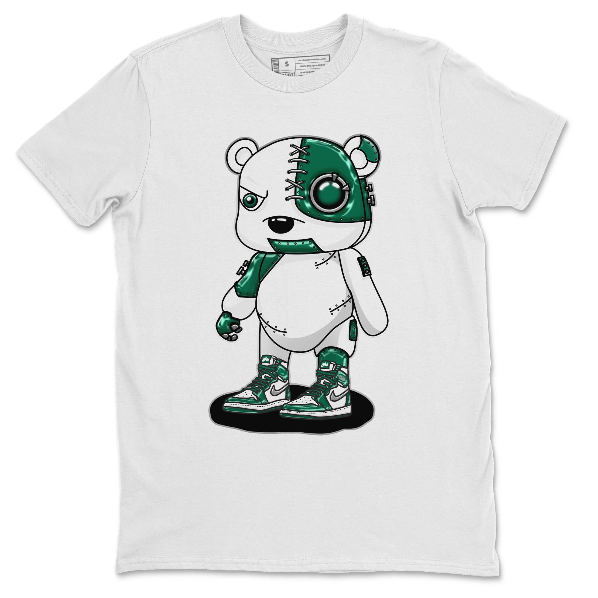 Cyborg Bear Unisex Tops - Air Jordan 1 Gorge Green