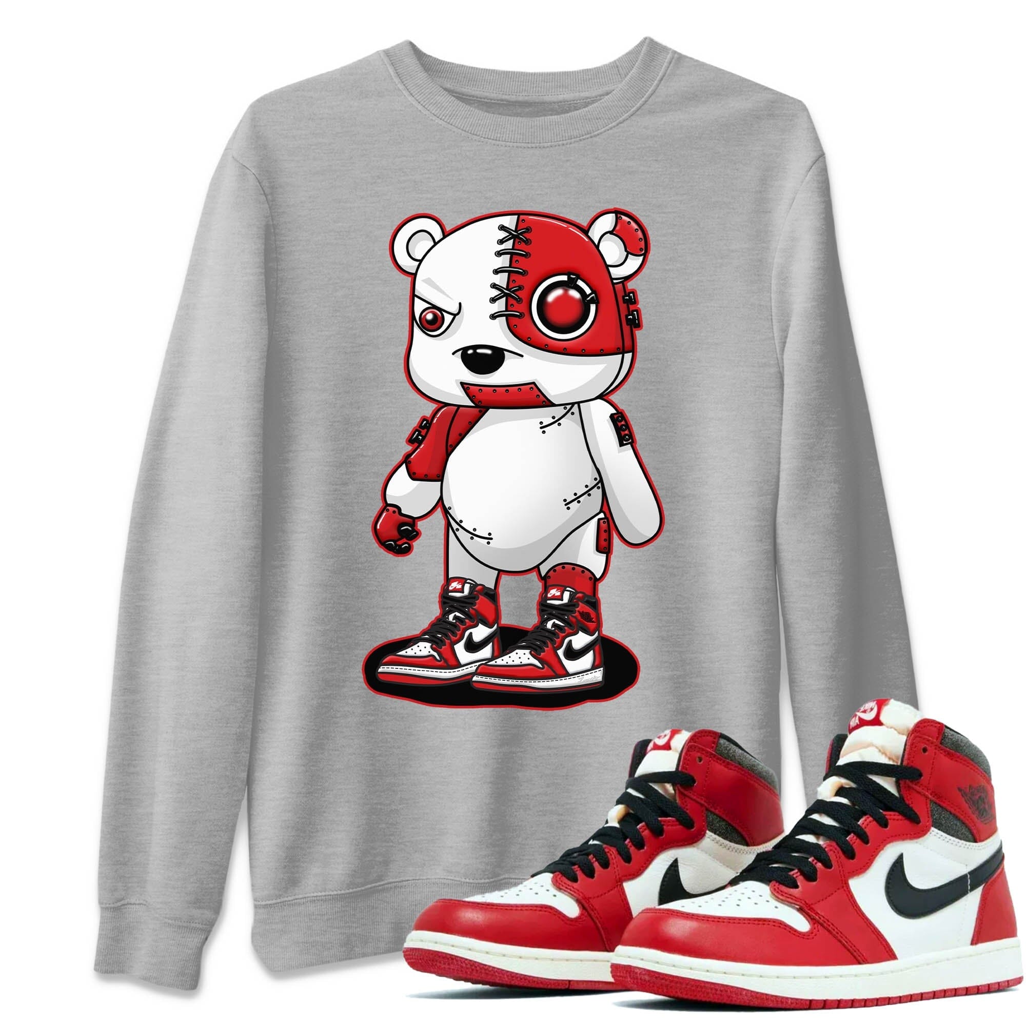 Cyborg Bear Unisex Tops - Air Jordan 1 Lost & Found