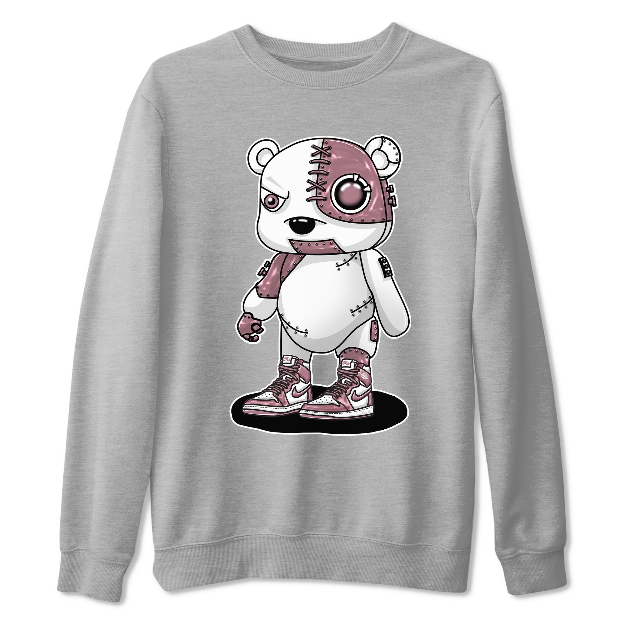 Cyborg Bear snkmatch Tee - Air Jordan 1 Mauve