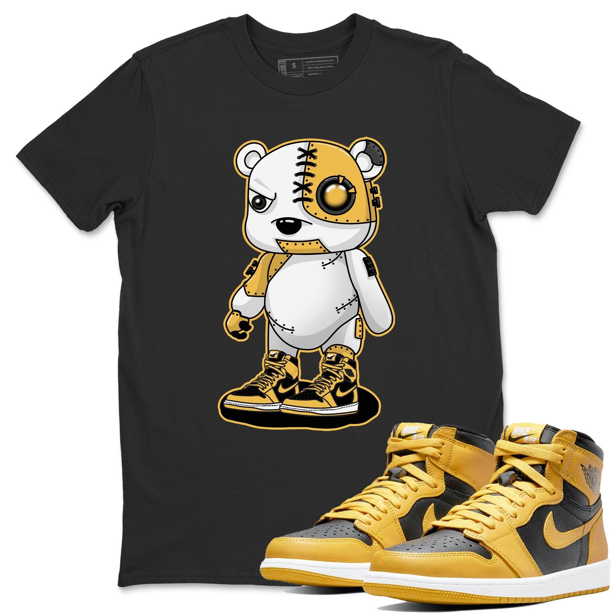 Cyborg Bear Unisex Tops - Air Jordan 1 Pollen