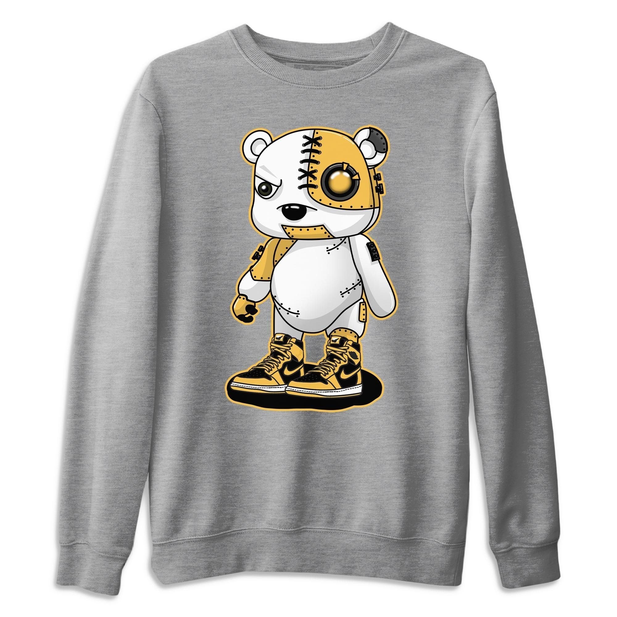 Cyborg Bear Unisex Tops - Air Jordan 1 Pollen