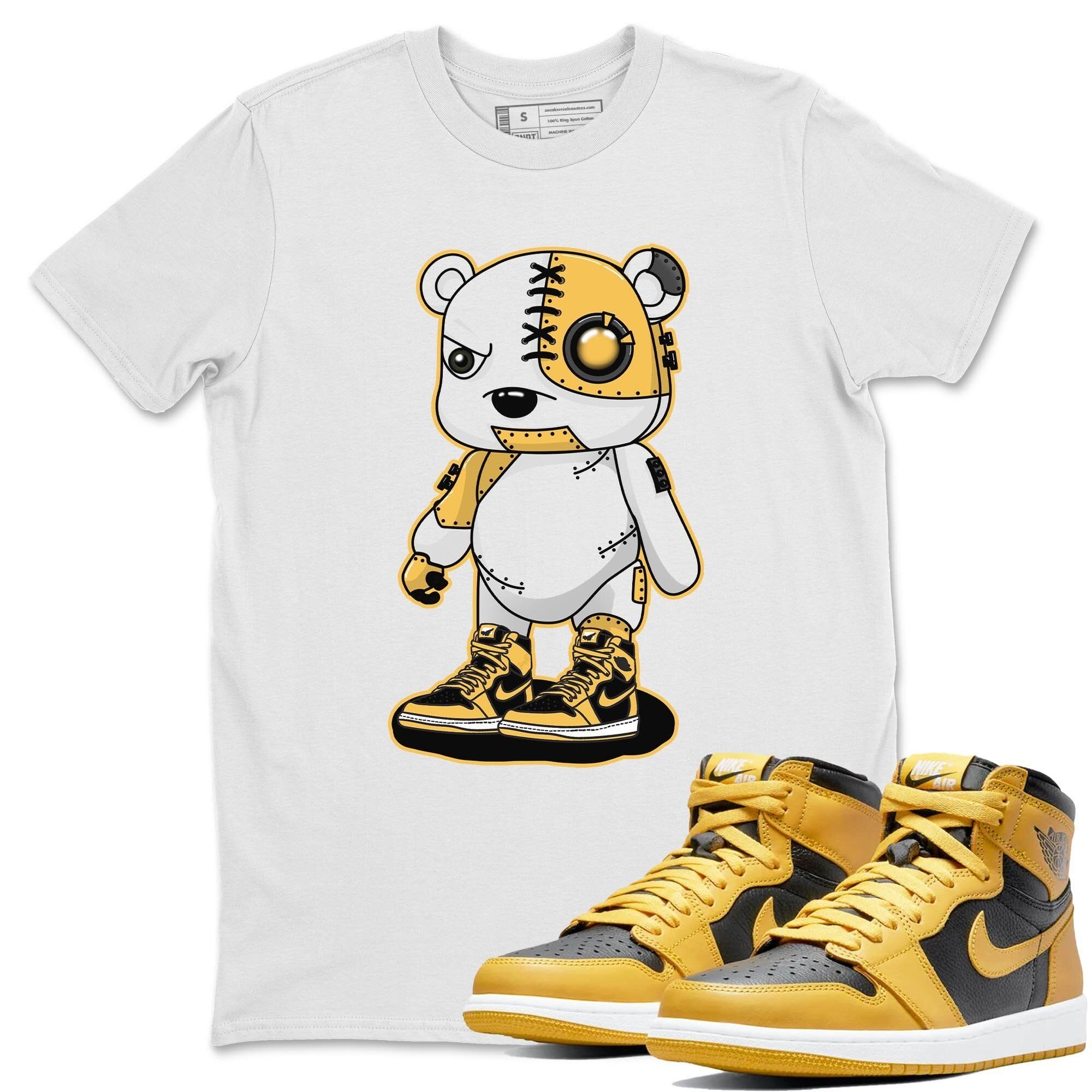 Cyborg Bear Unisex Tops - Air Jordan 1 Pollen