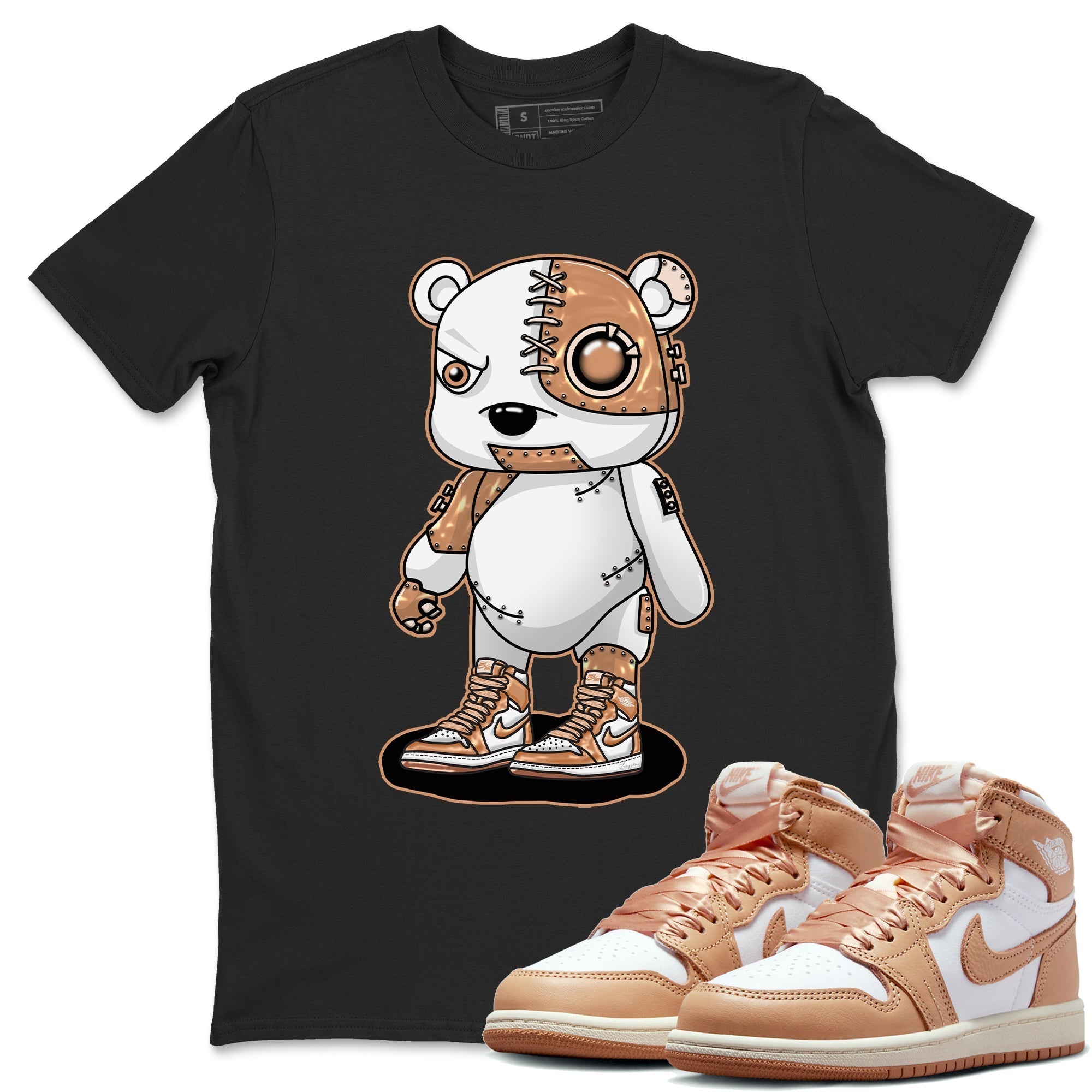 Cyborg Bear snkmatch Tee - Air Jordan 1 Praline