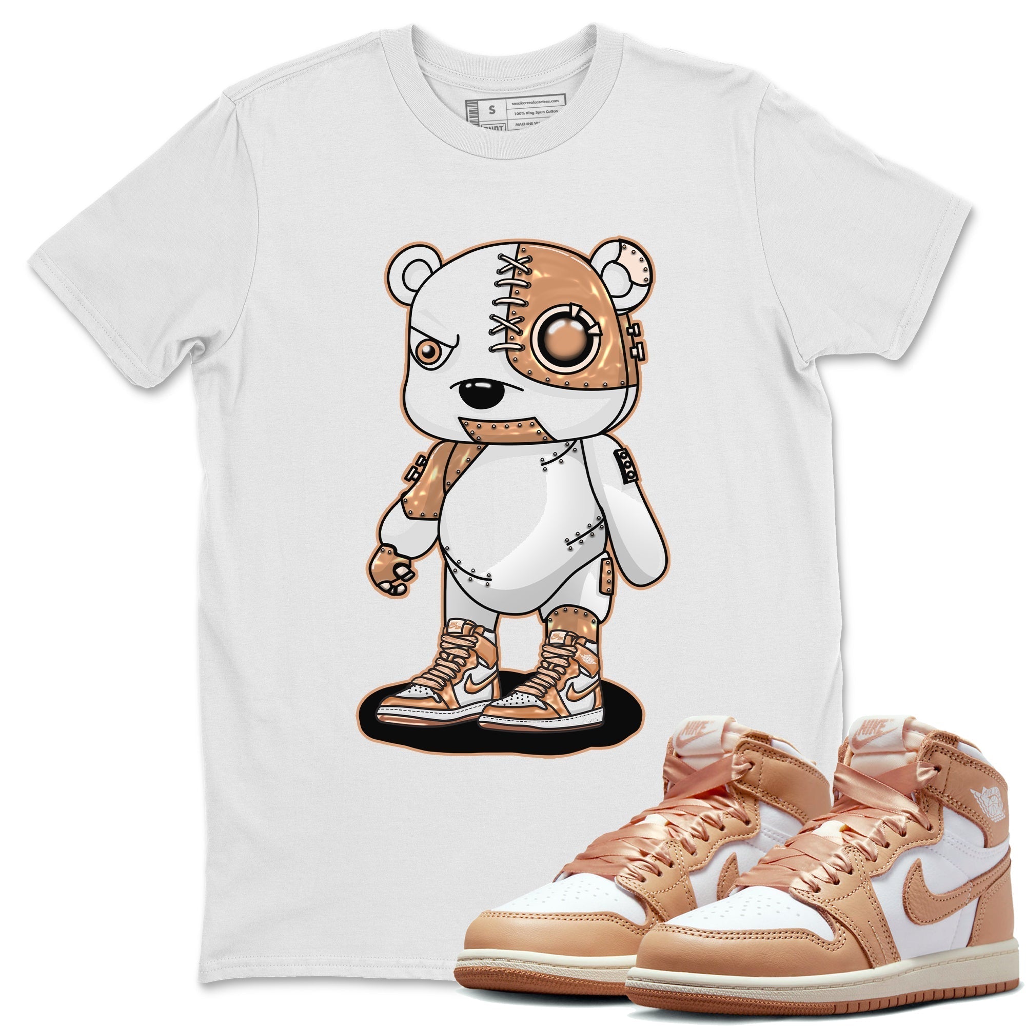 Cyborg Bear snkmatch Tee - Air Jordan 1 Praline