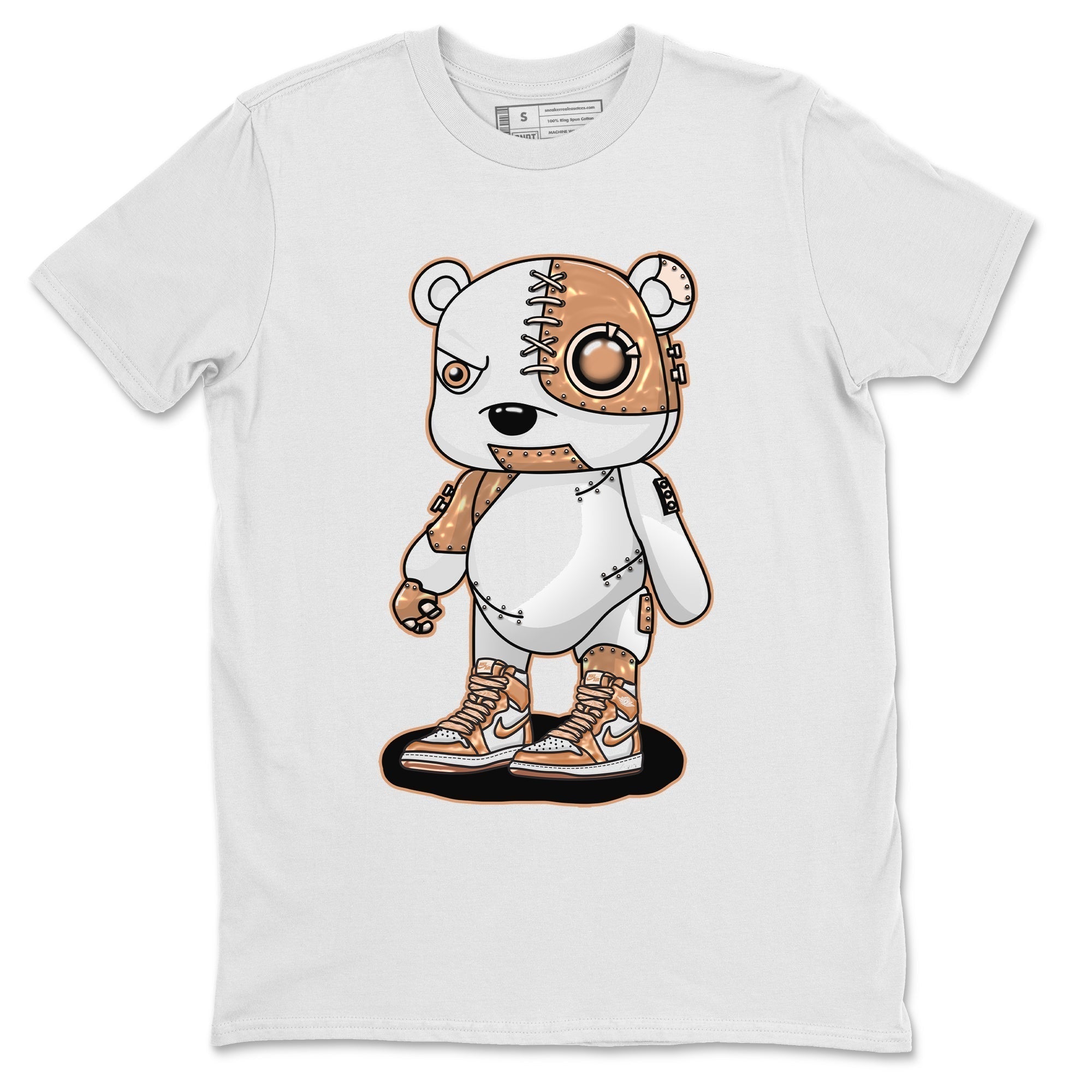 Cyborg Bear snkmatch Tee - Air Jordan 1 Praline