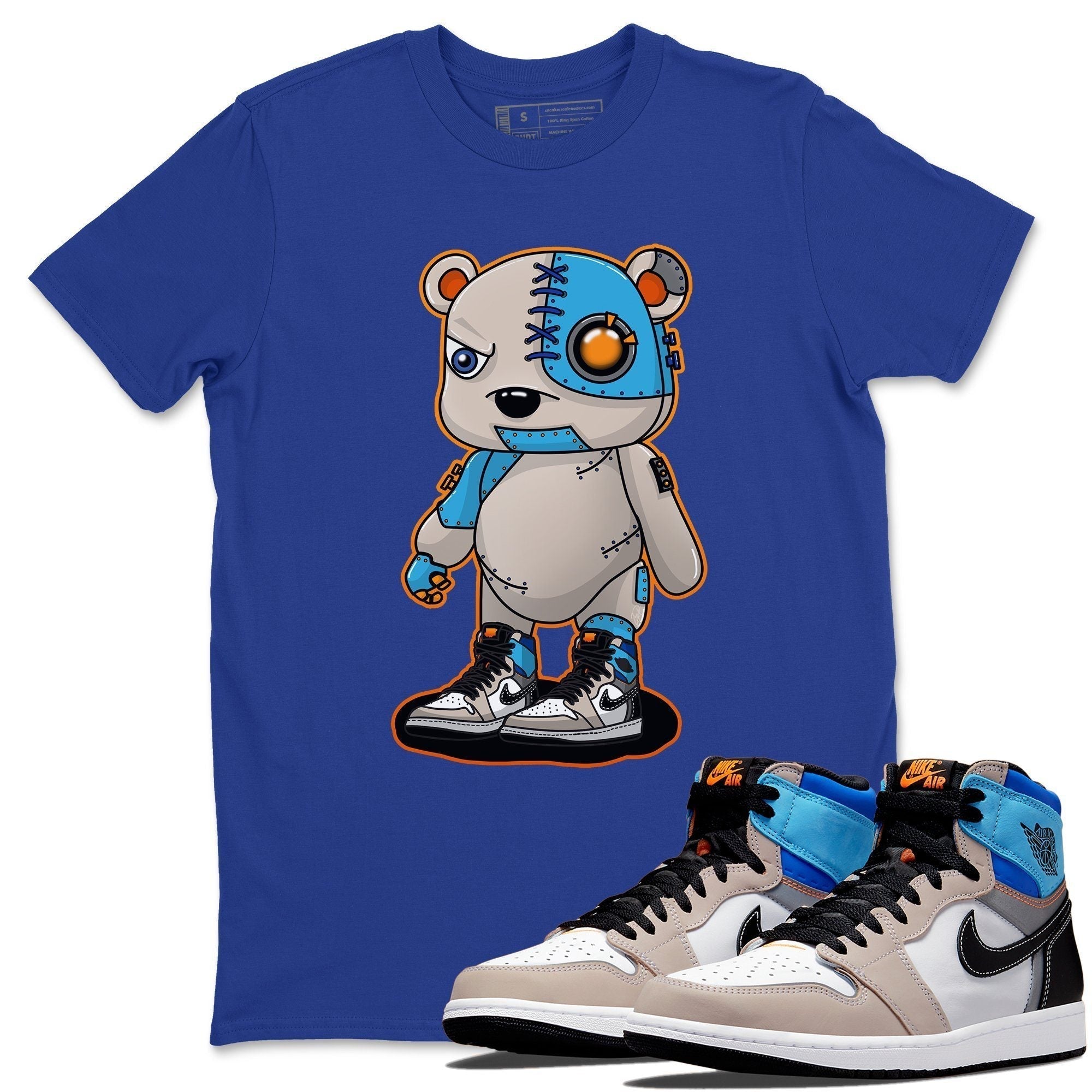 Cyborg Bear Unisex Tops - Air Jordan 1 Prototype