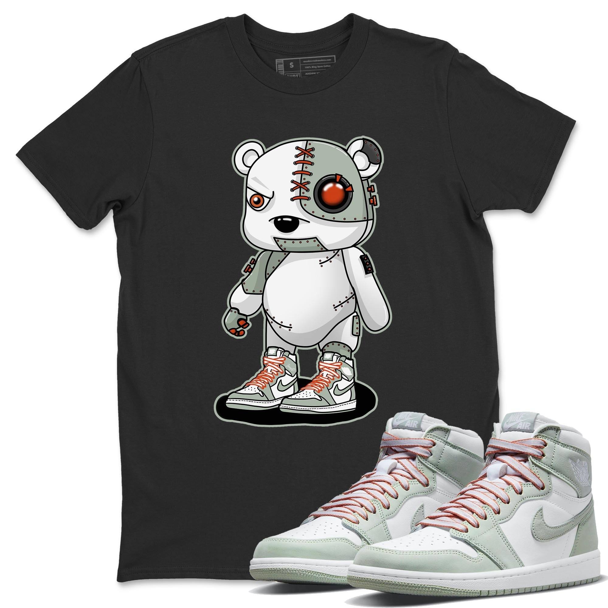 Cyborg Bear Unisex Tops - Air Jordan 1 Seafoam