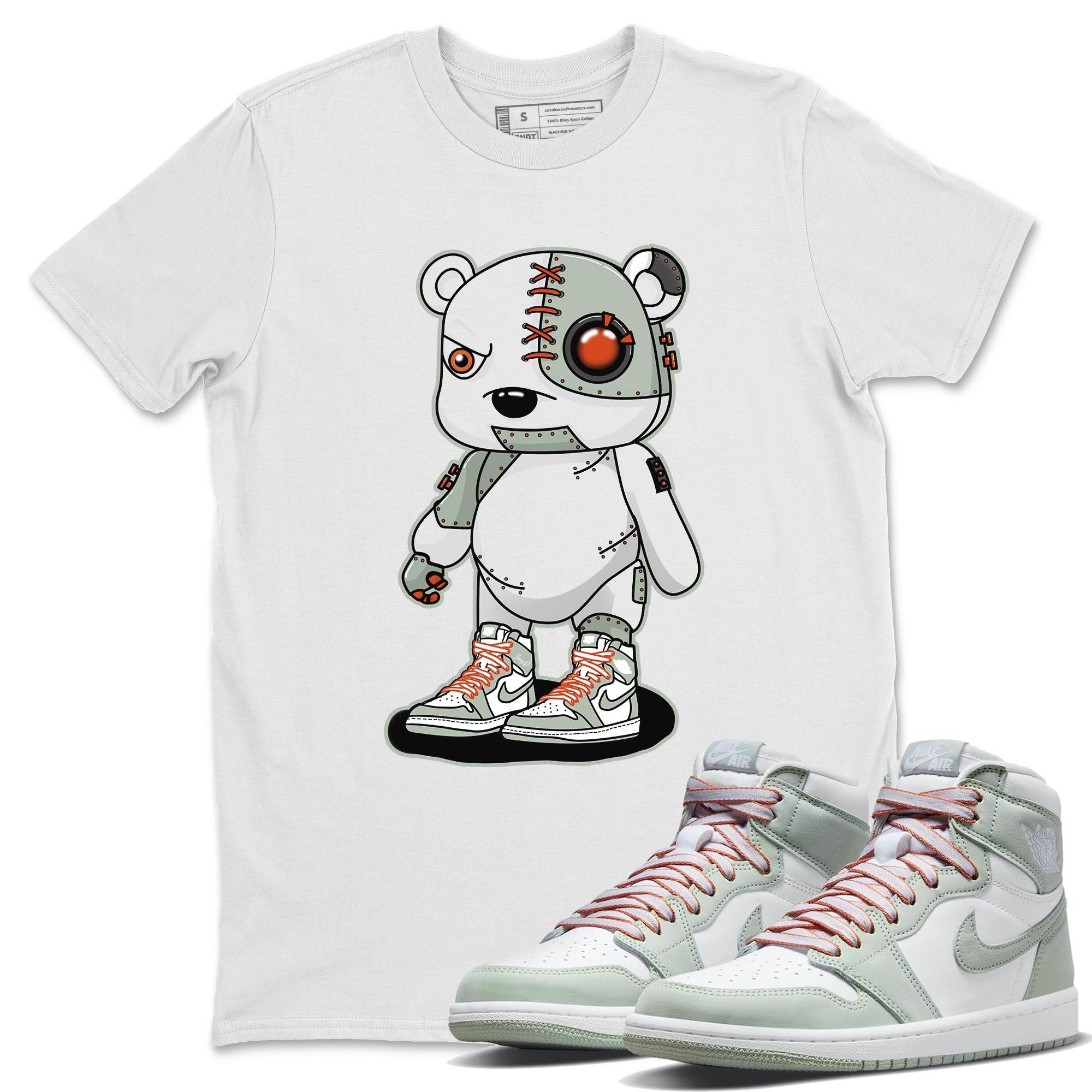 Cyborg Bear Unisex Tops - Air Jordan 1 Seafoam