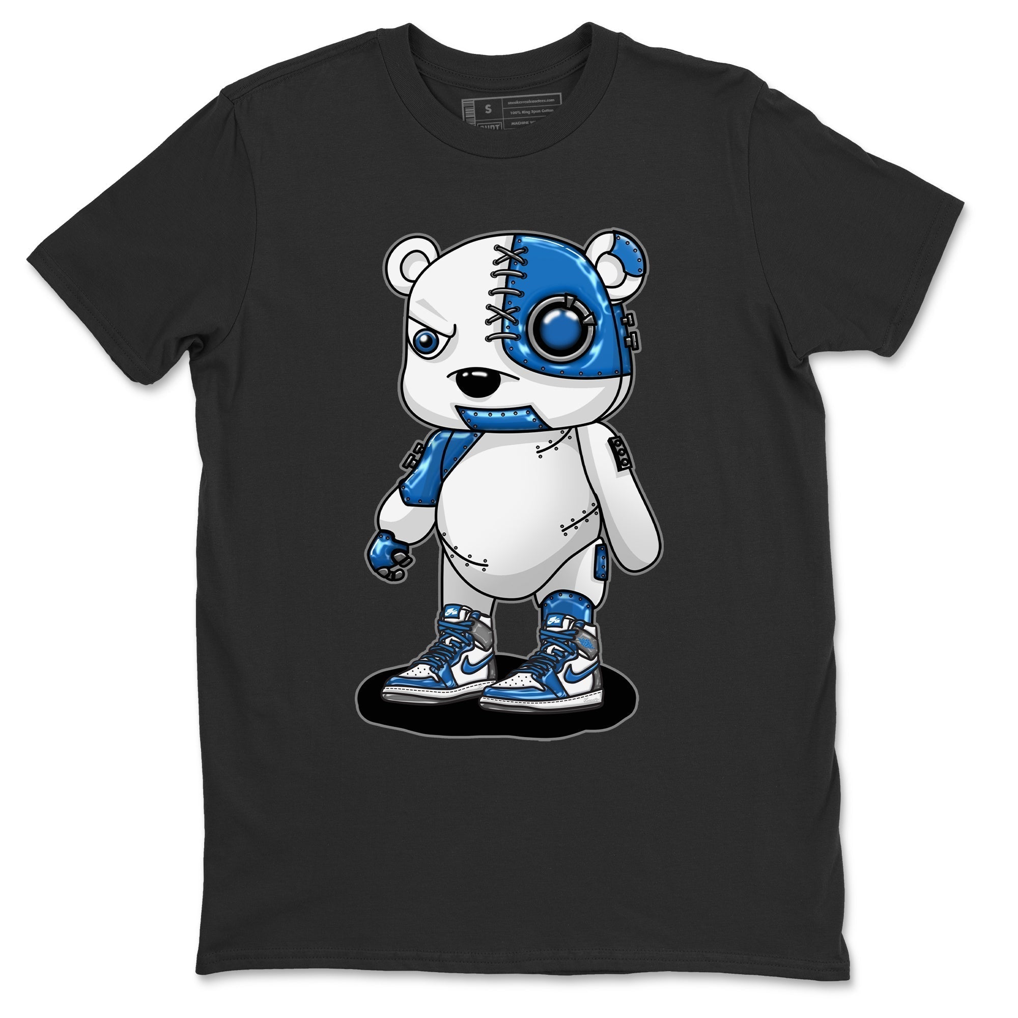 Cyborg Bear Unisex Tops - Air Jordan 1 True Blue