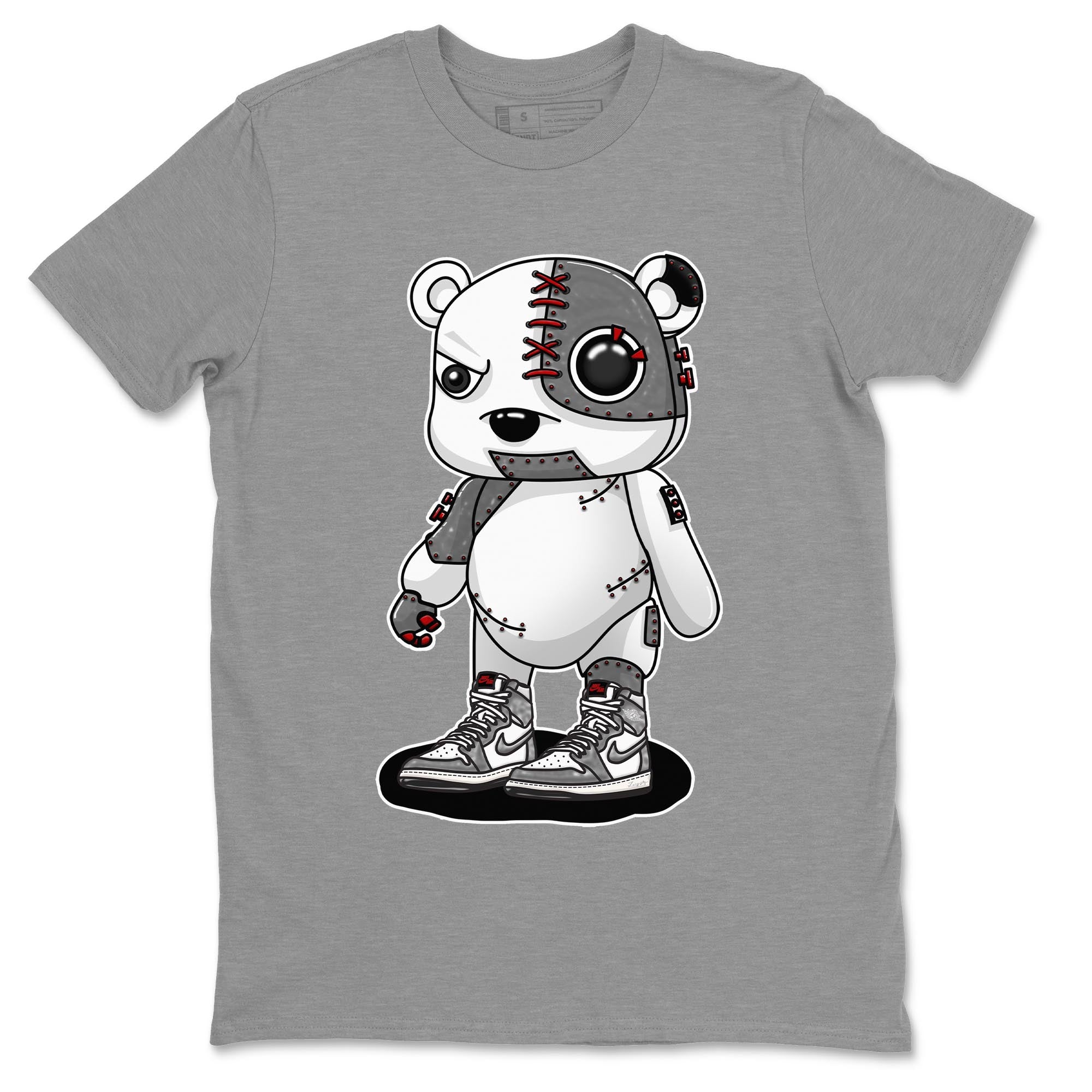 Cyborg Bear Unisex Tops - Air Jordan 1 Washed Heritage