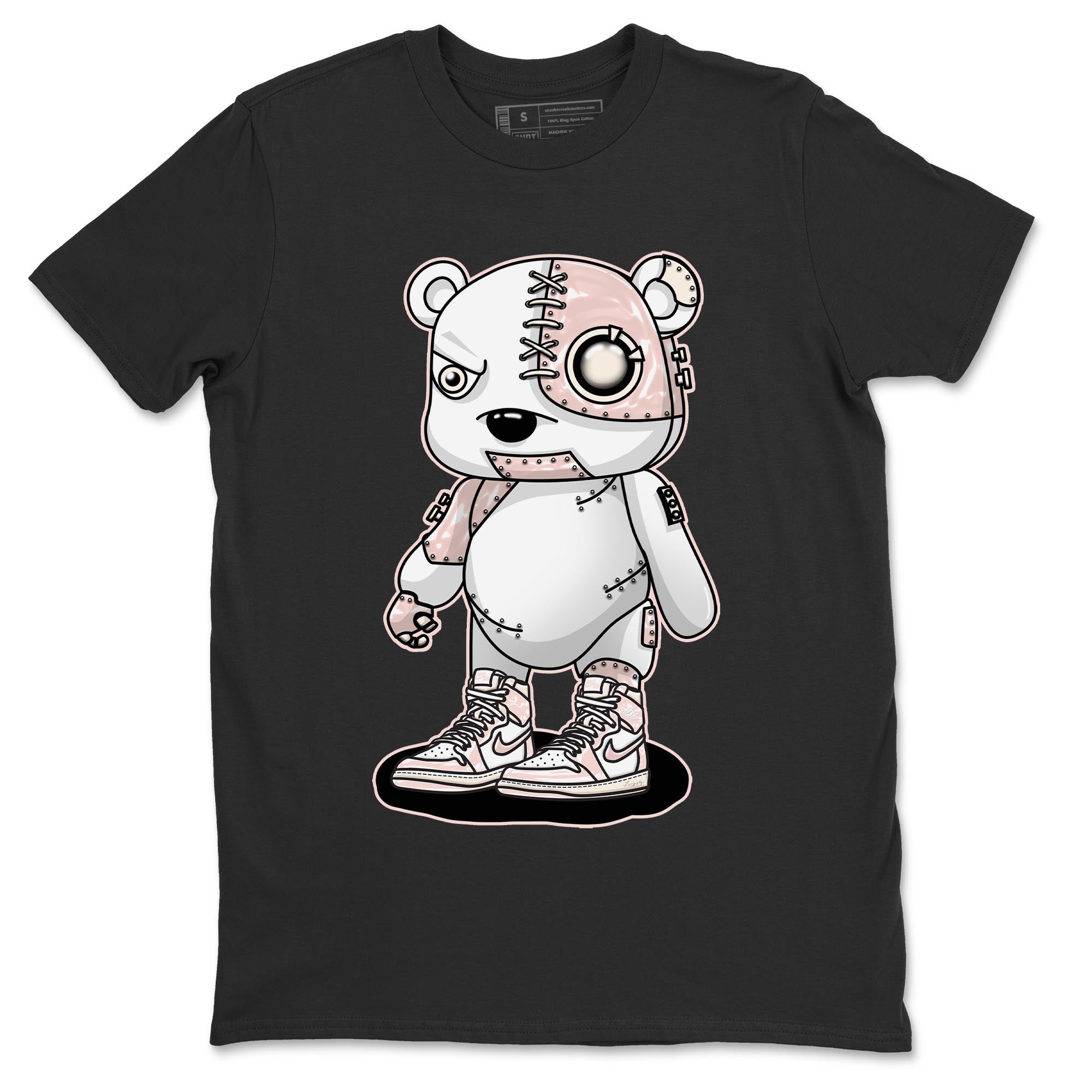 Cyborg Bear Unisex Tops - Air Jordan 1 Washed Pink