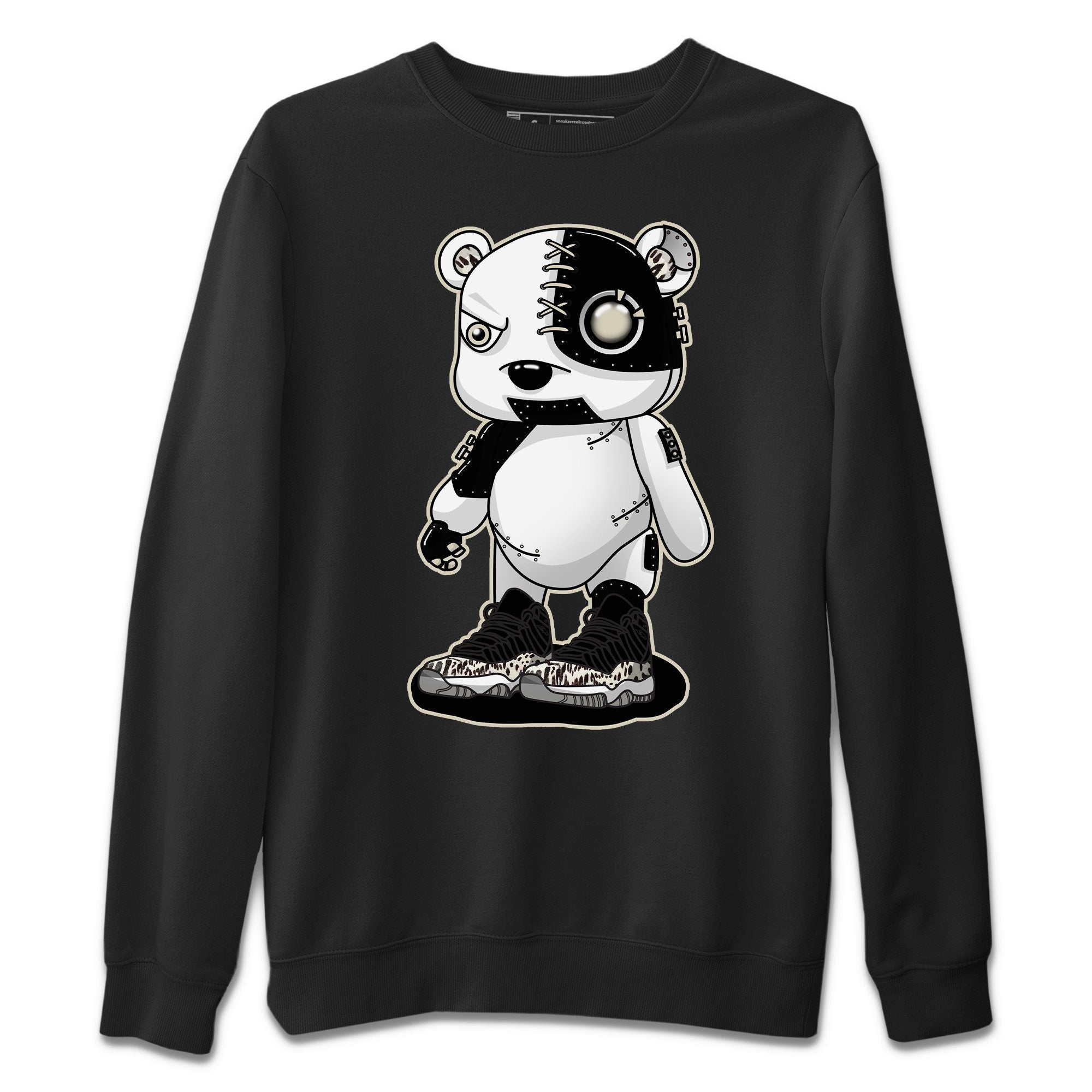 Cyborg Bear Unisex Tops - Air Jordan 11 Animal Instinct
