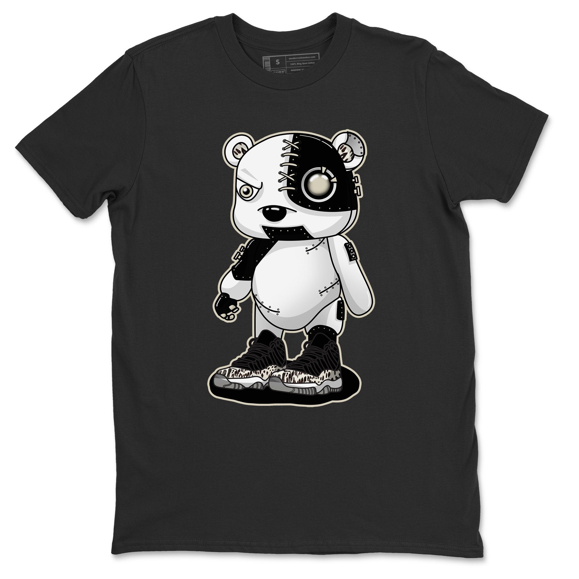 Cyborg Bear Unisex Tops - Air Jordan 11 Animal Instinct