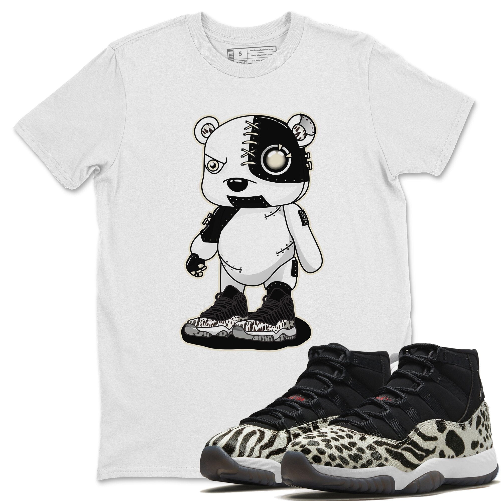 Cyborg Bear Unisex Tops - Air Jordan 11 Animal Instinct
