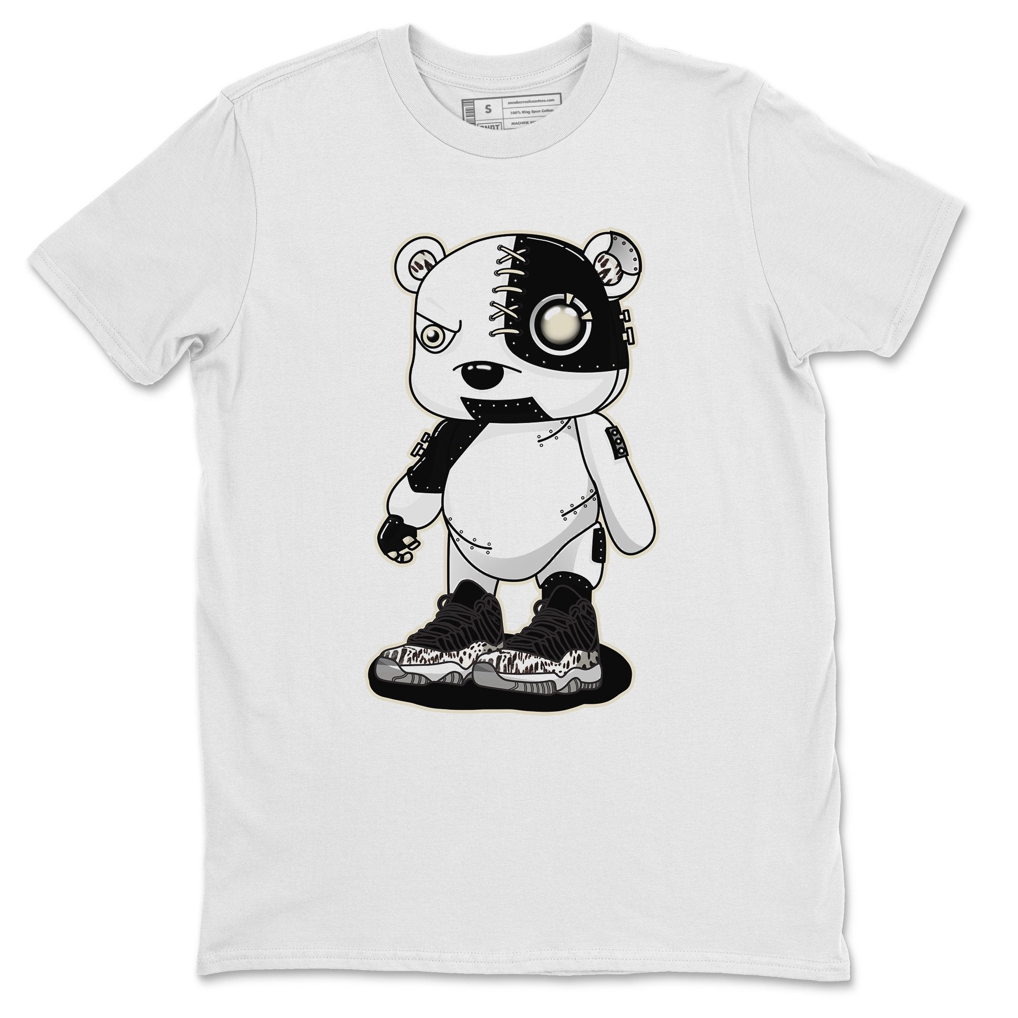 Cyborg Bear Unisex Tops - Air Jordan 11 Animal Instinct