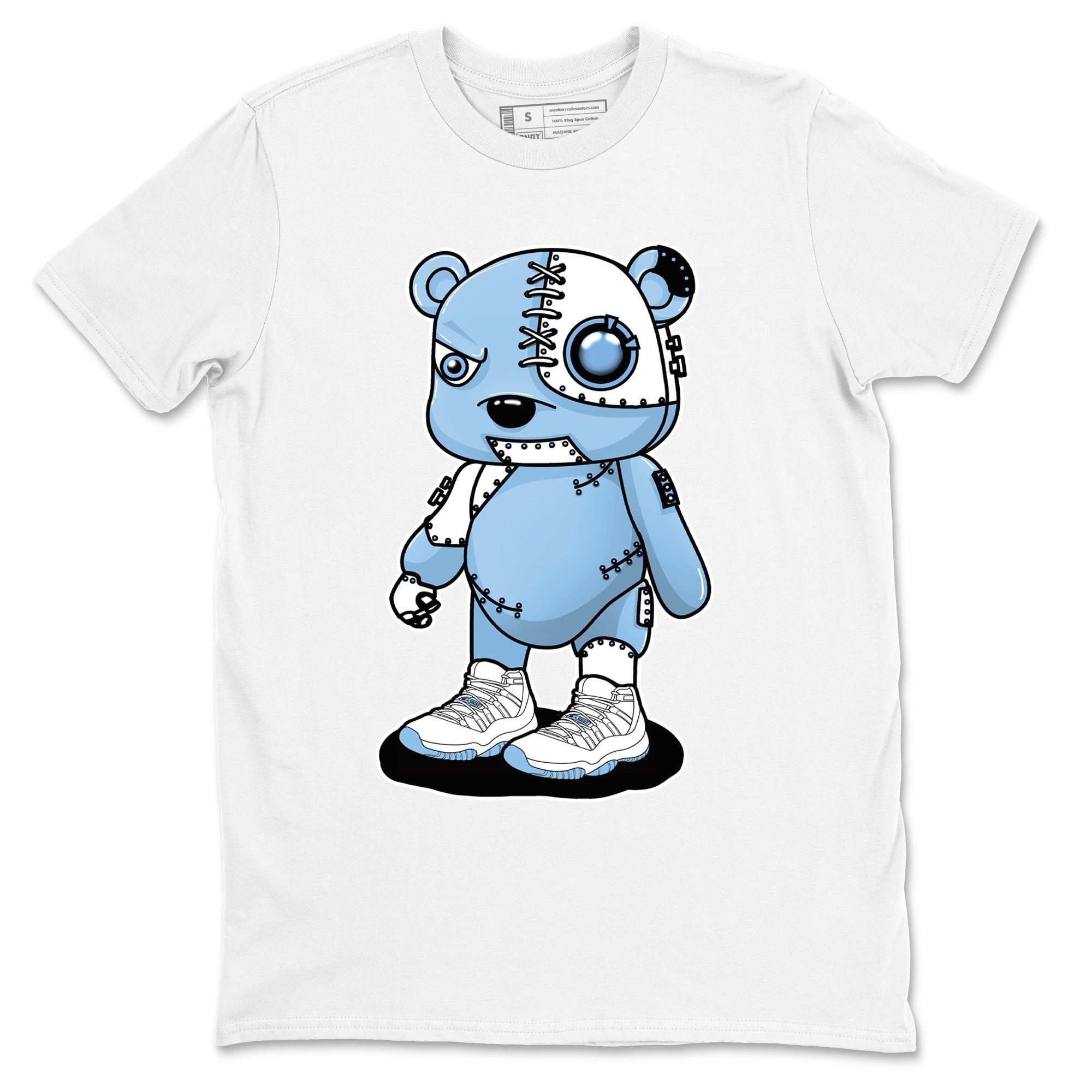 Cyborg Bear snkmatch Tees - Air Jordan 11 Legend Blue
