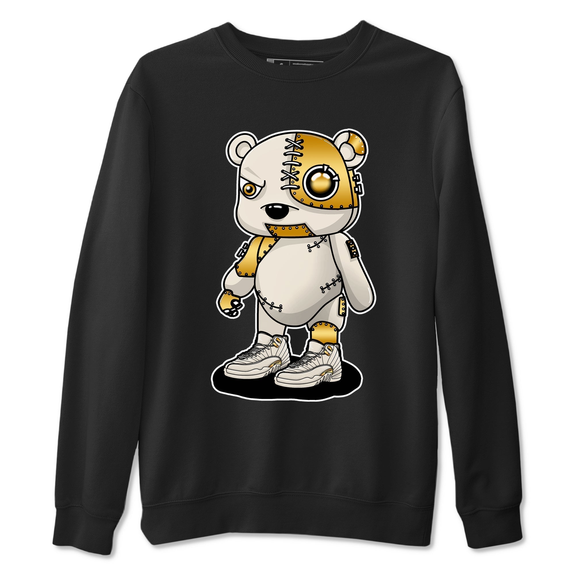 Cyborg Bear snkmatch Tees - Air Jordan 12 Phantom