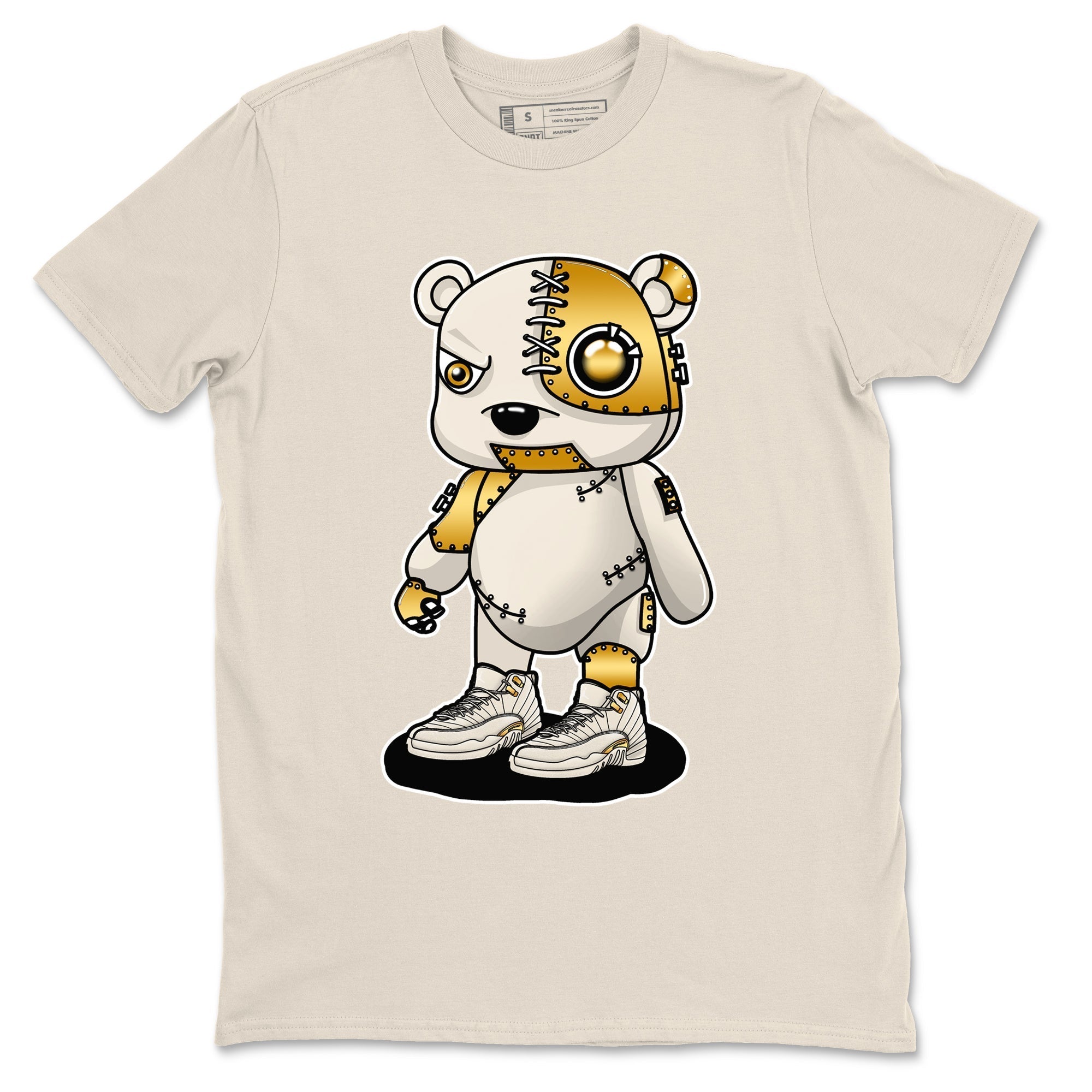 Cyborg Bear snkmatch Tees - Air Jordan 12 Phantom