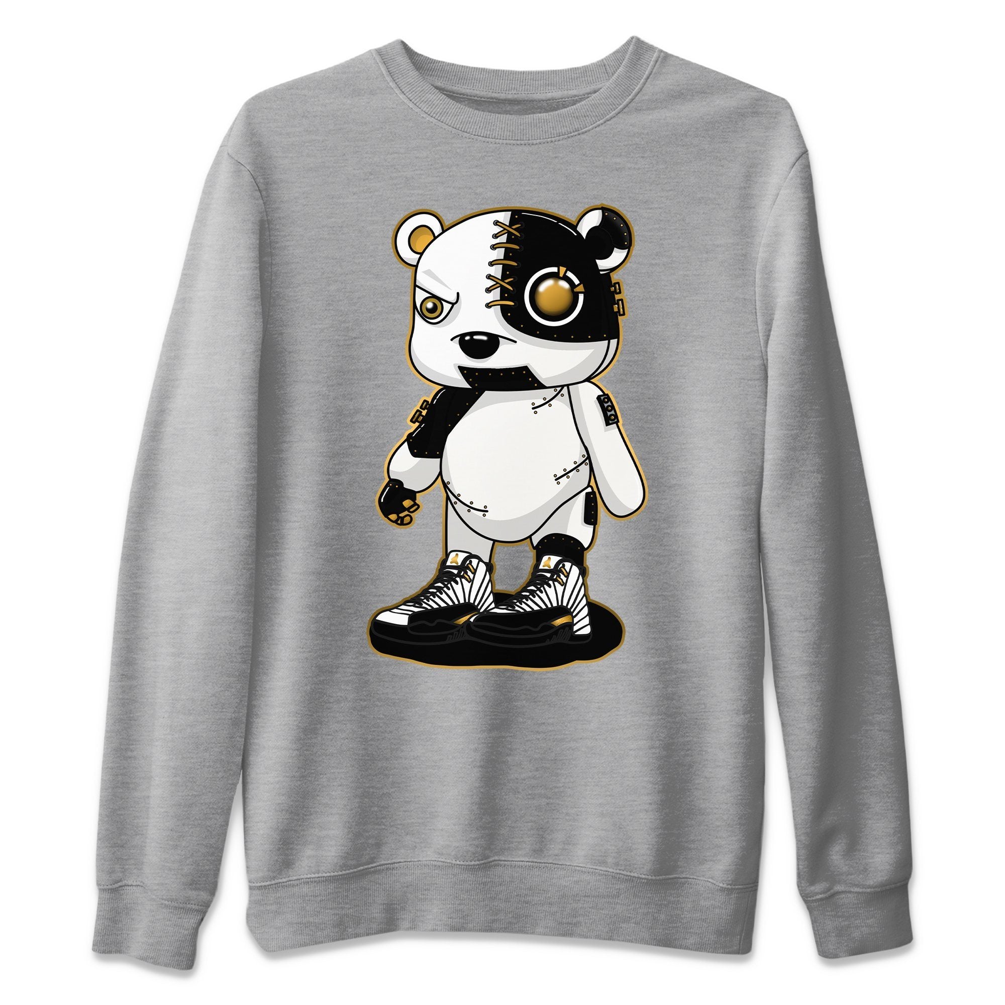 Cyborg Bear Unisex Tops - Air Jordan 12 Royalty