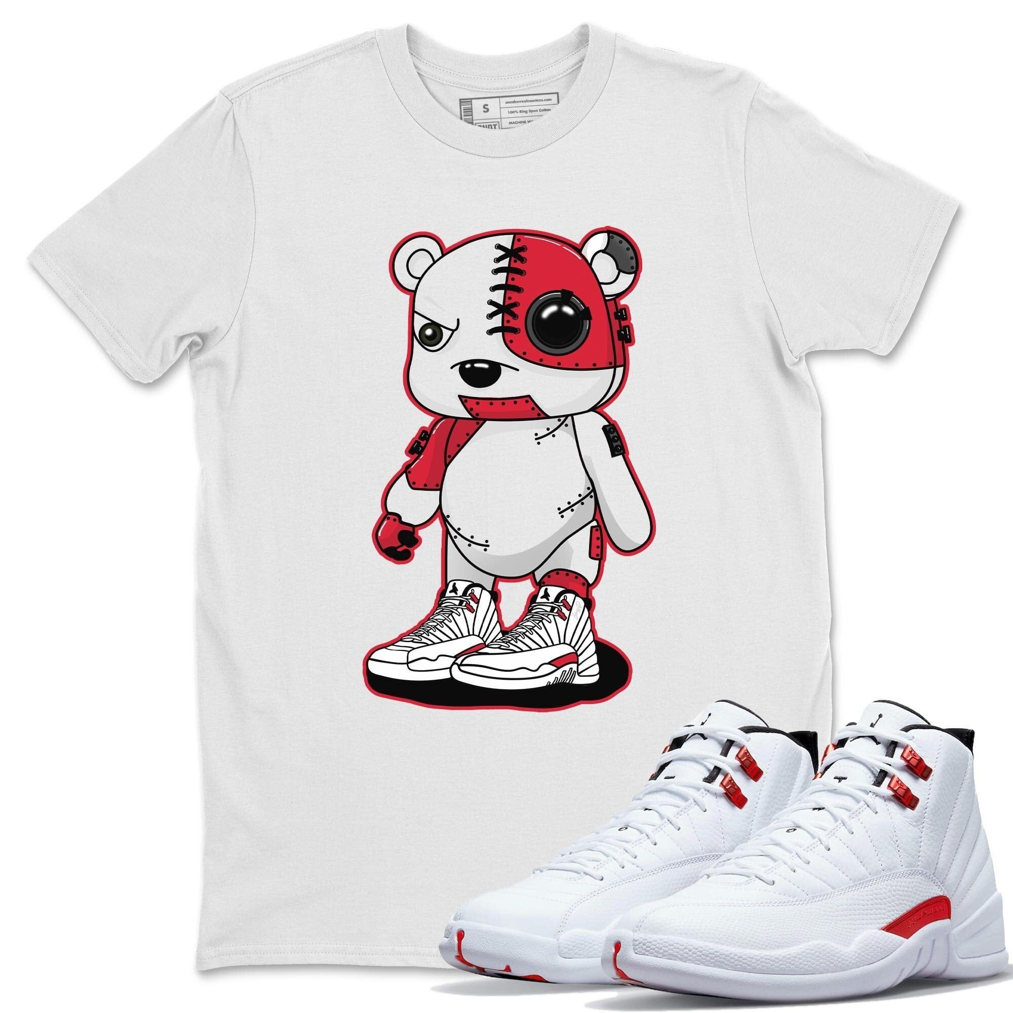 Cyborg Bear Unisex Tops - Air Jordan 12 Twist