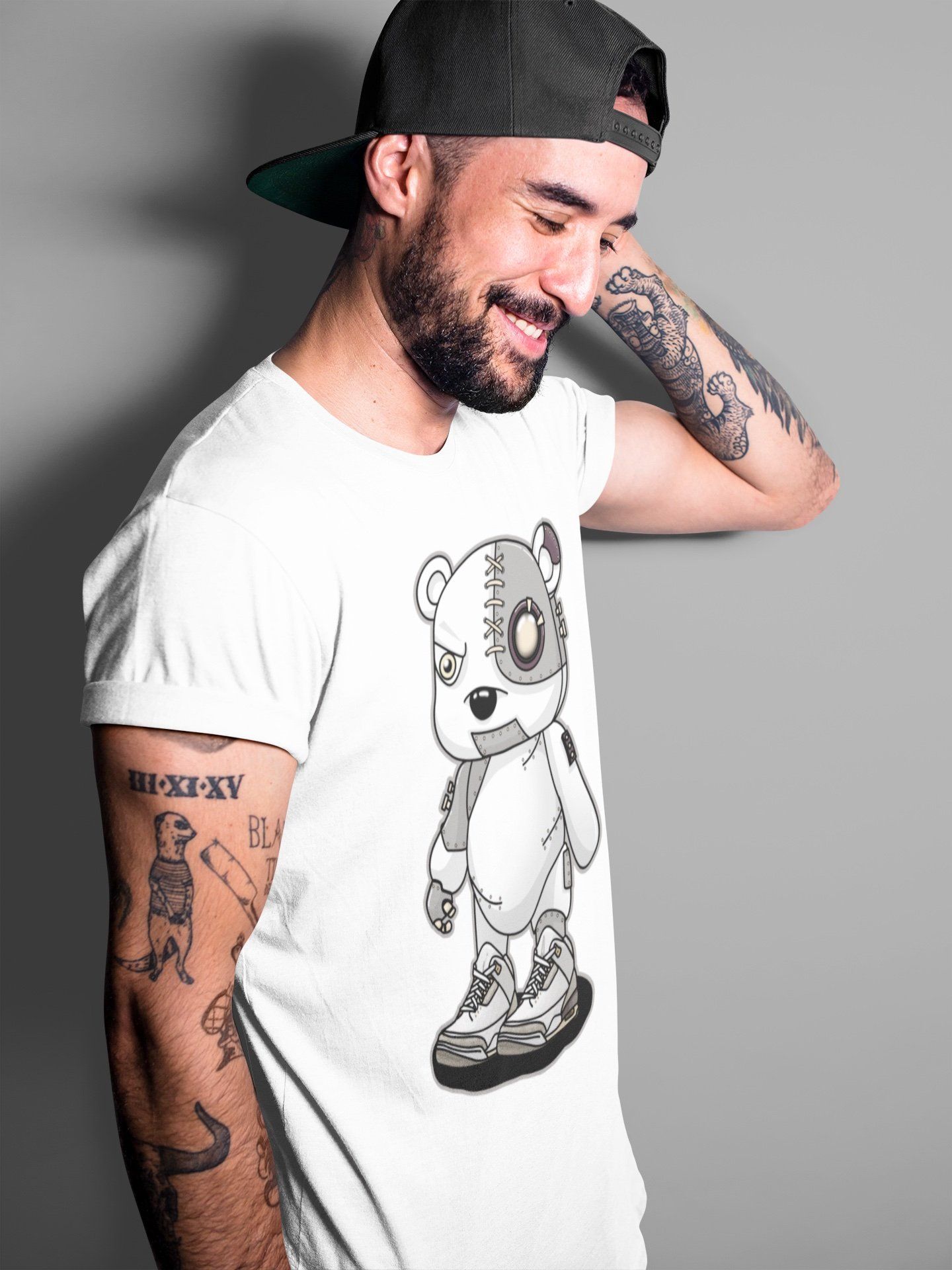 Cyborg Bear Unisex Tops - Air Jordan 3 A Ma Maniere