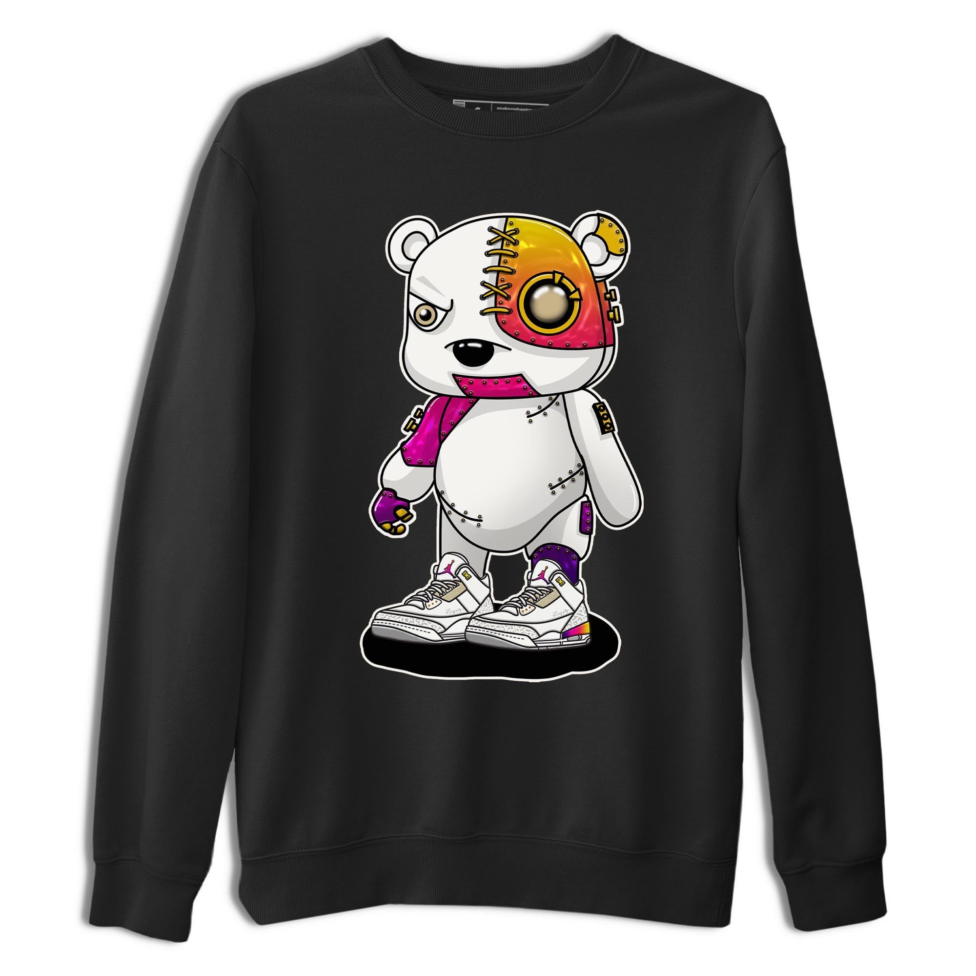 Cyborg Bear snkmatch Tee - Air Jordan 3 J Balvin