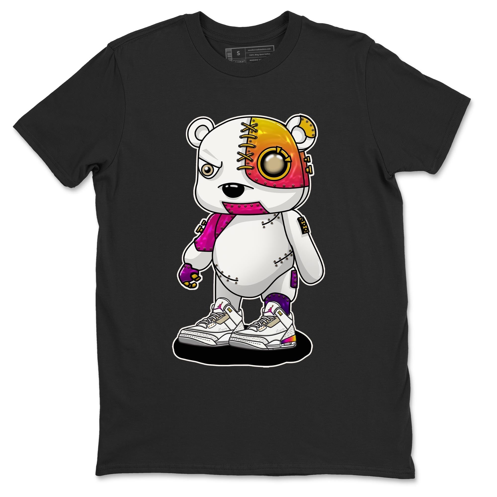 Cyborg Bear snkmatch Tee - Air Jordan 3 J Balvin