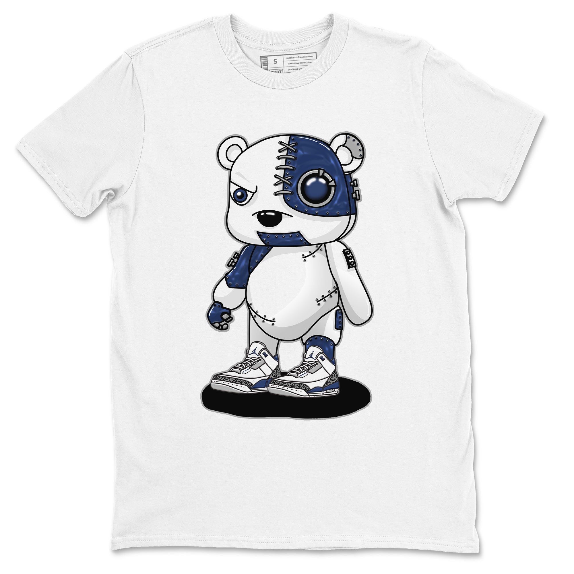 Cyborg Bear snkmatch Tees - Air Jordan 3 Midnight Navy 2023