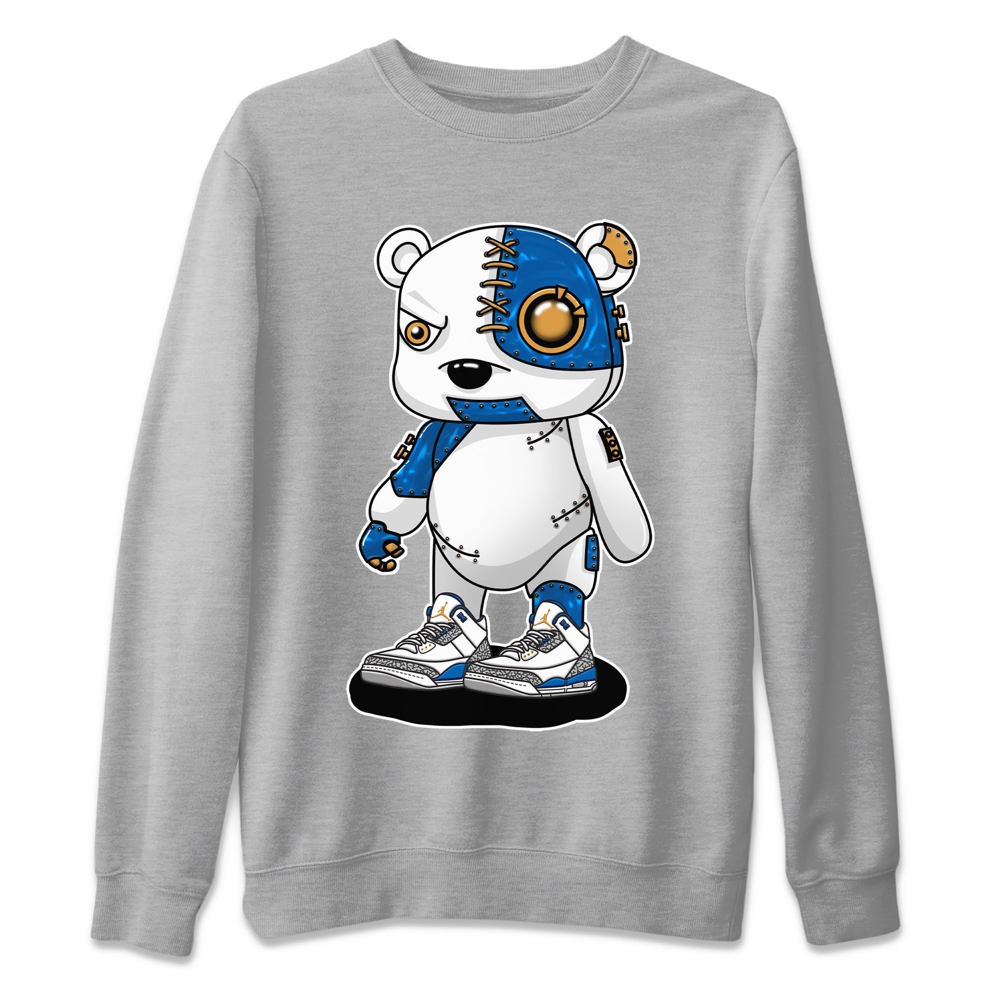 Cyborg Bear Unisex Tops - Air Jordan 3 Wizards