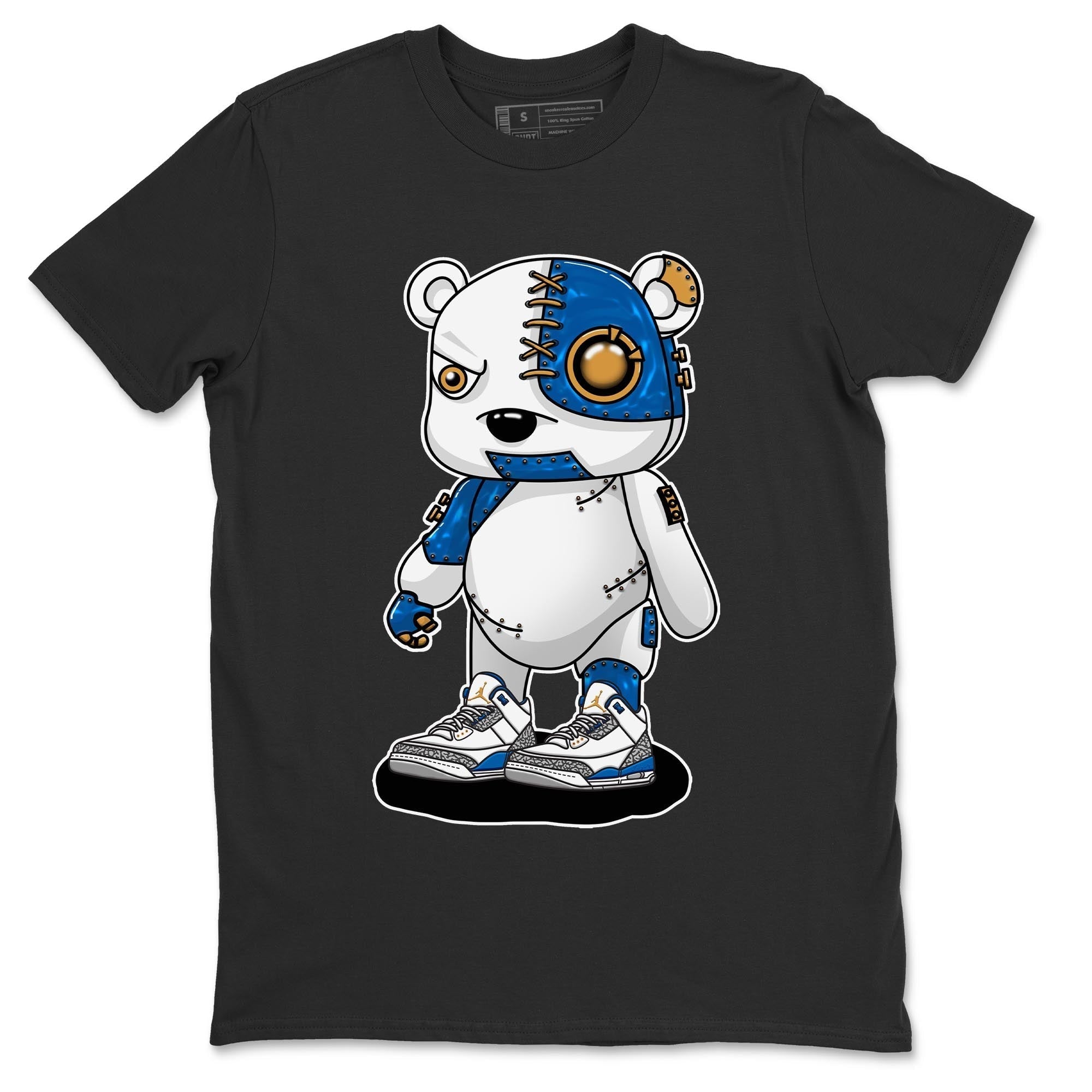Cyborg Bear Unisex Tops - Air Jordan 3 Wizards