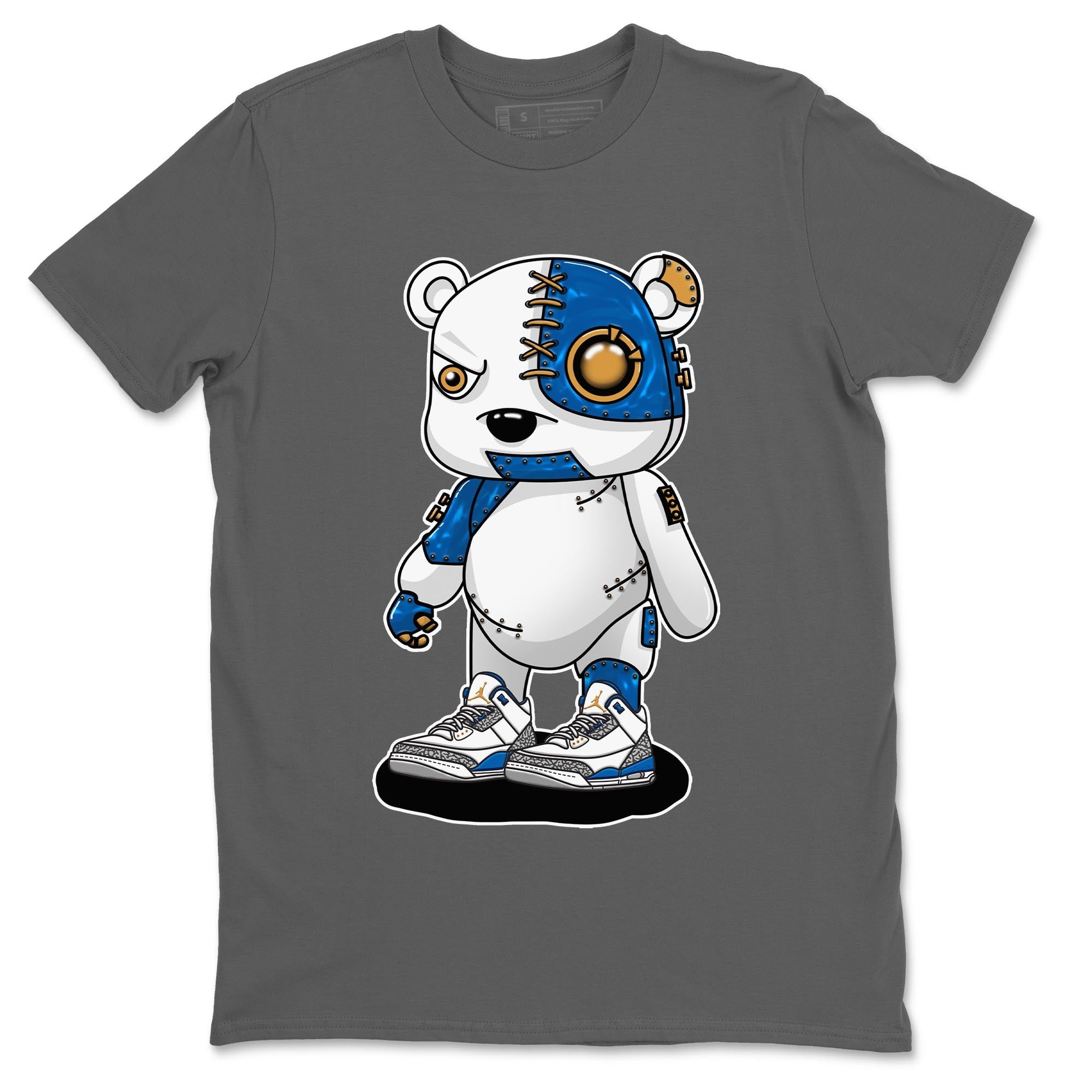 Cyborg Bear Unisex Tops - Air Jordan 3 Wizards