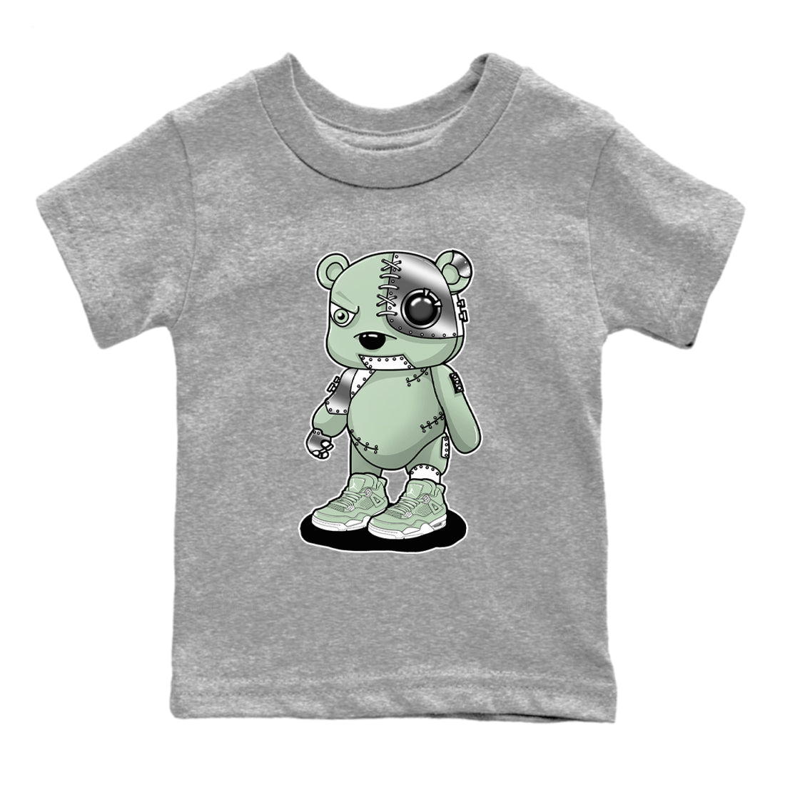 Cyborg Bear snkmatch Tees Kids - Air Jordan 4 Abundance