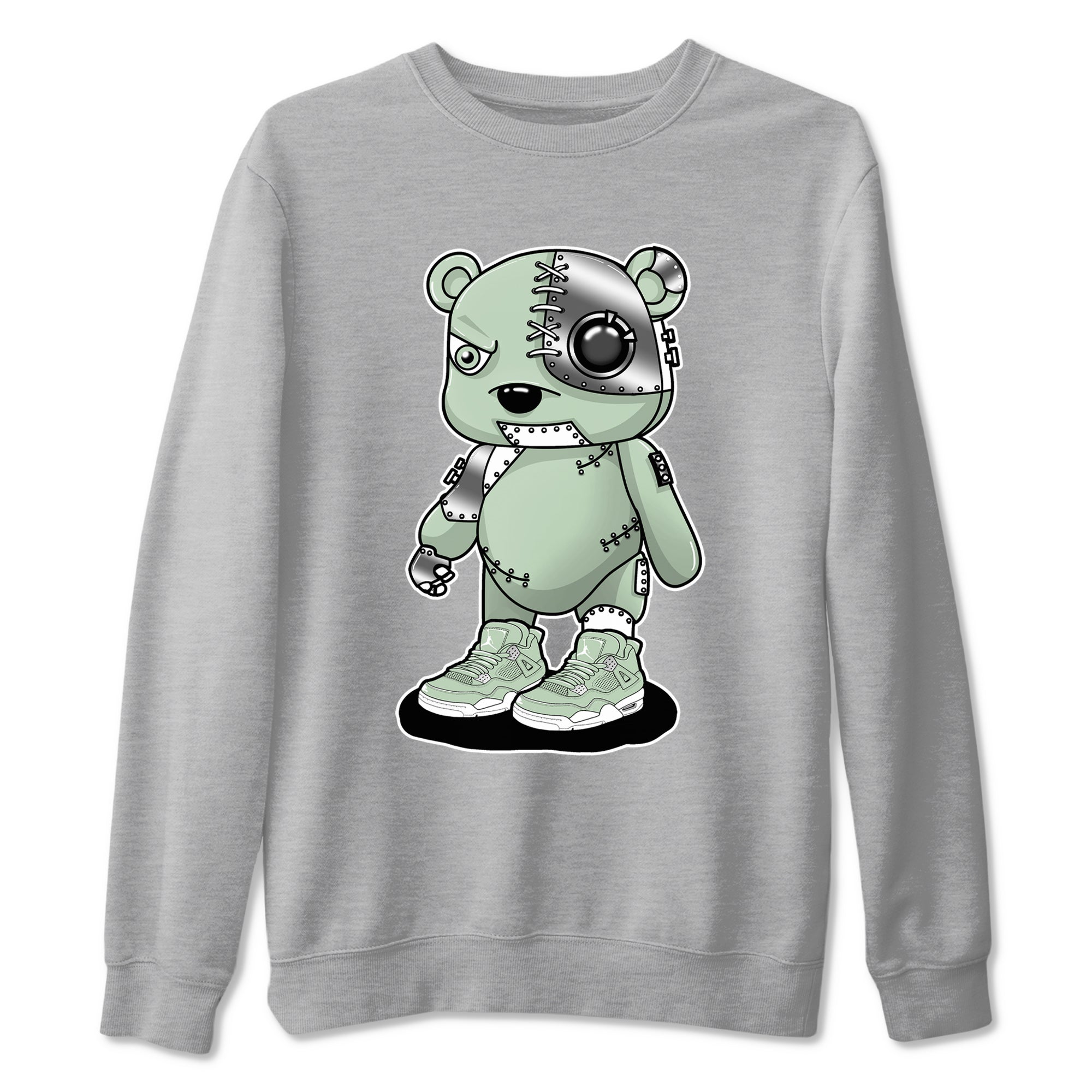 Cyborg Bear snkmatch Tees - Air Jordan 4 Abundance