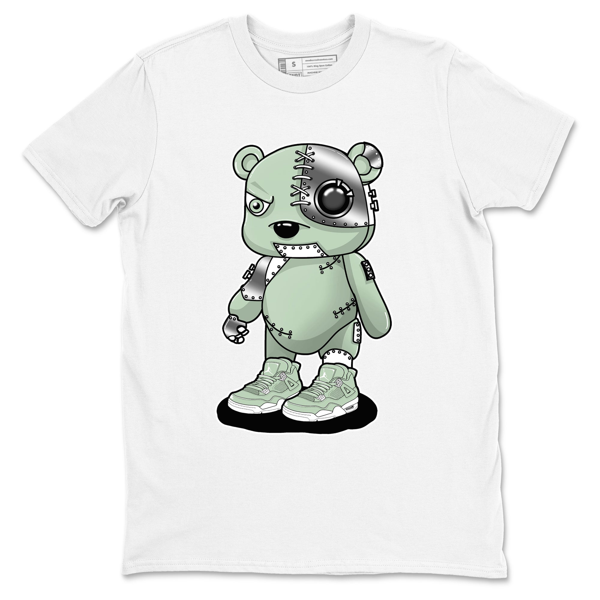 Cyborg Bear snkmatch Tees - Air Jordan 4 Abundance